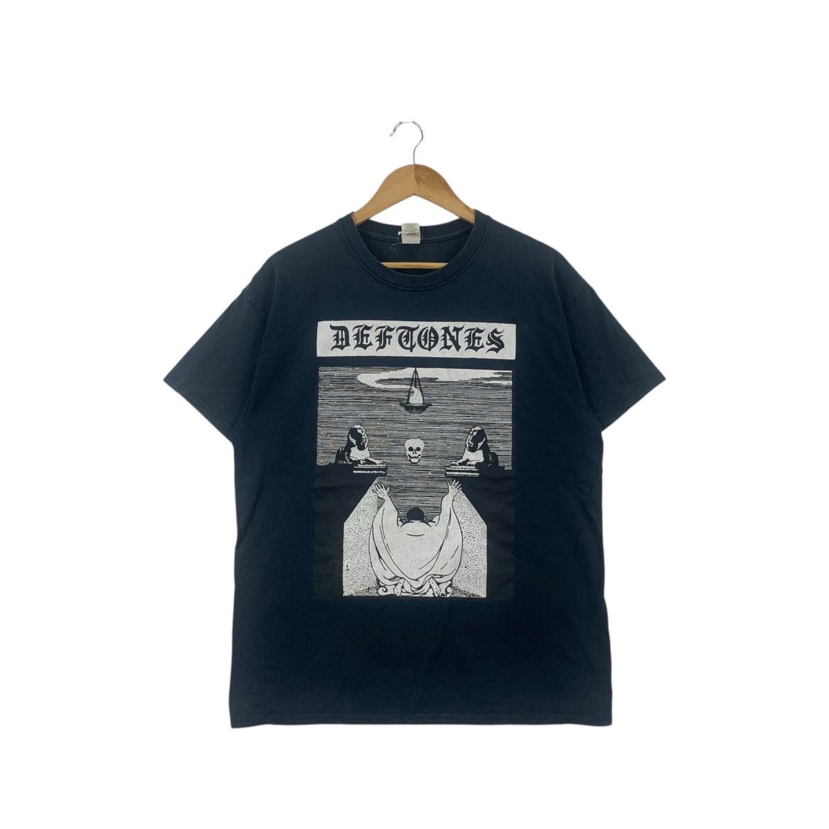 Band Tees Vintage Y2K DEFTONES CEREMONY Sphinx Metal Band Tour Tee Size US L / EU 52-54 / 3 - 1 Thumbnail