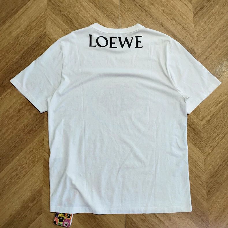Loewe Loewe White jam toast printed short sleeve T-shirt Size US L / EU 52-54 / 3 - 2 Thumbnail