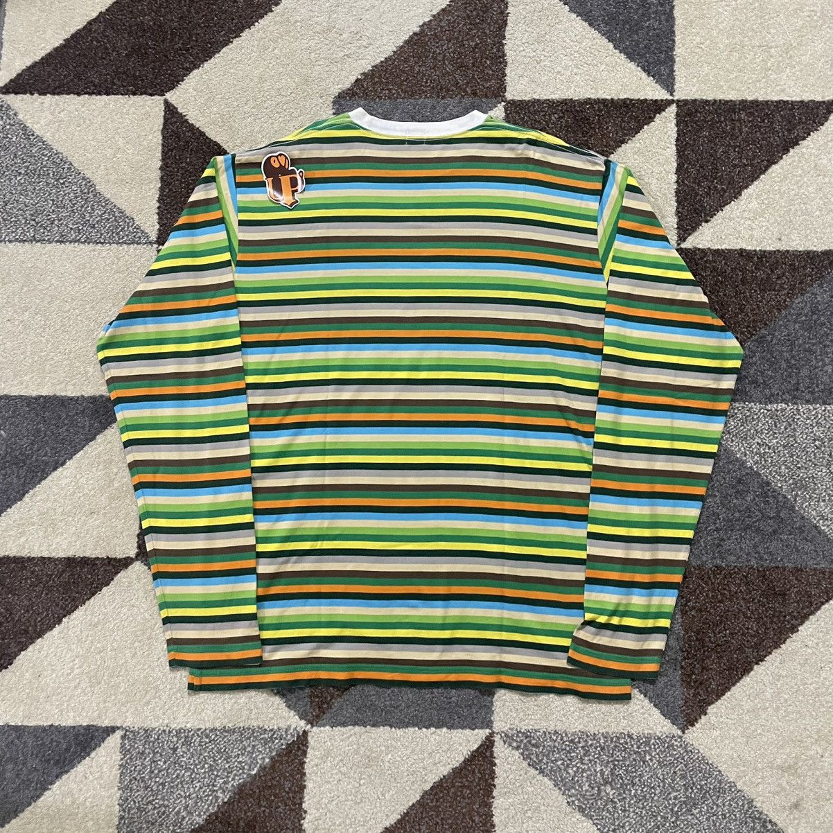 Bape Bape Baby Milo Striped LS Size US L / EU 52-54 / 3 - 2 Thumbnail