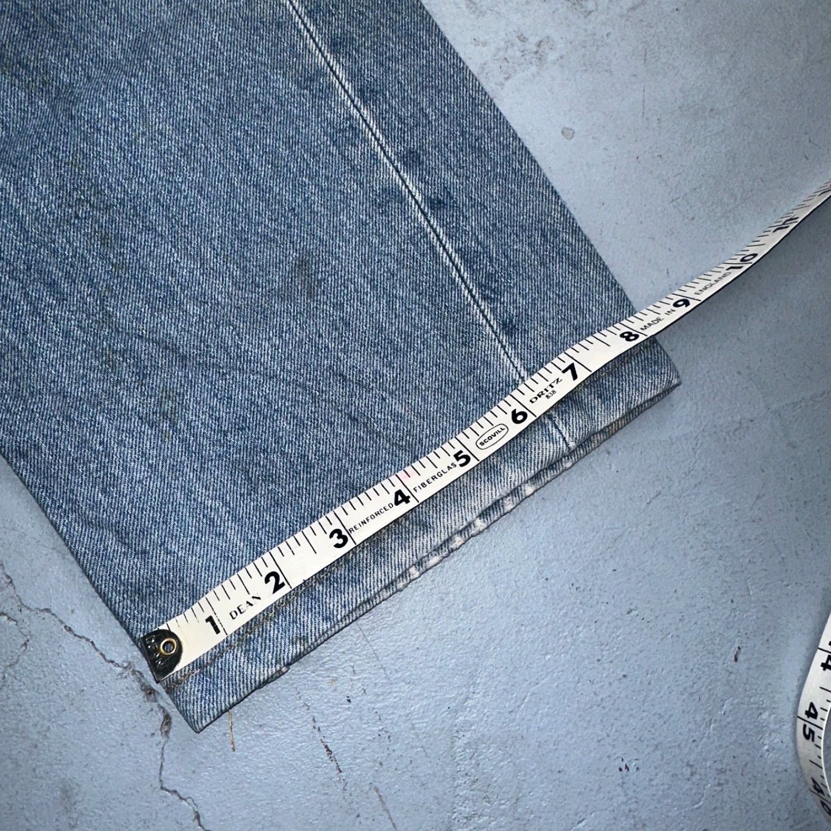 Levi's VINTAGE Levi's 501 Jeans Men 36x30 Blue Light Wash Straight 90s USA Classic 5-Pocket Denim Size US 36 / EU 52 - 6 Thumbnail