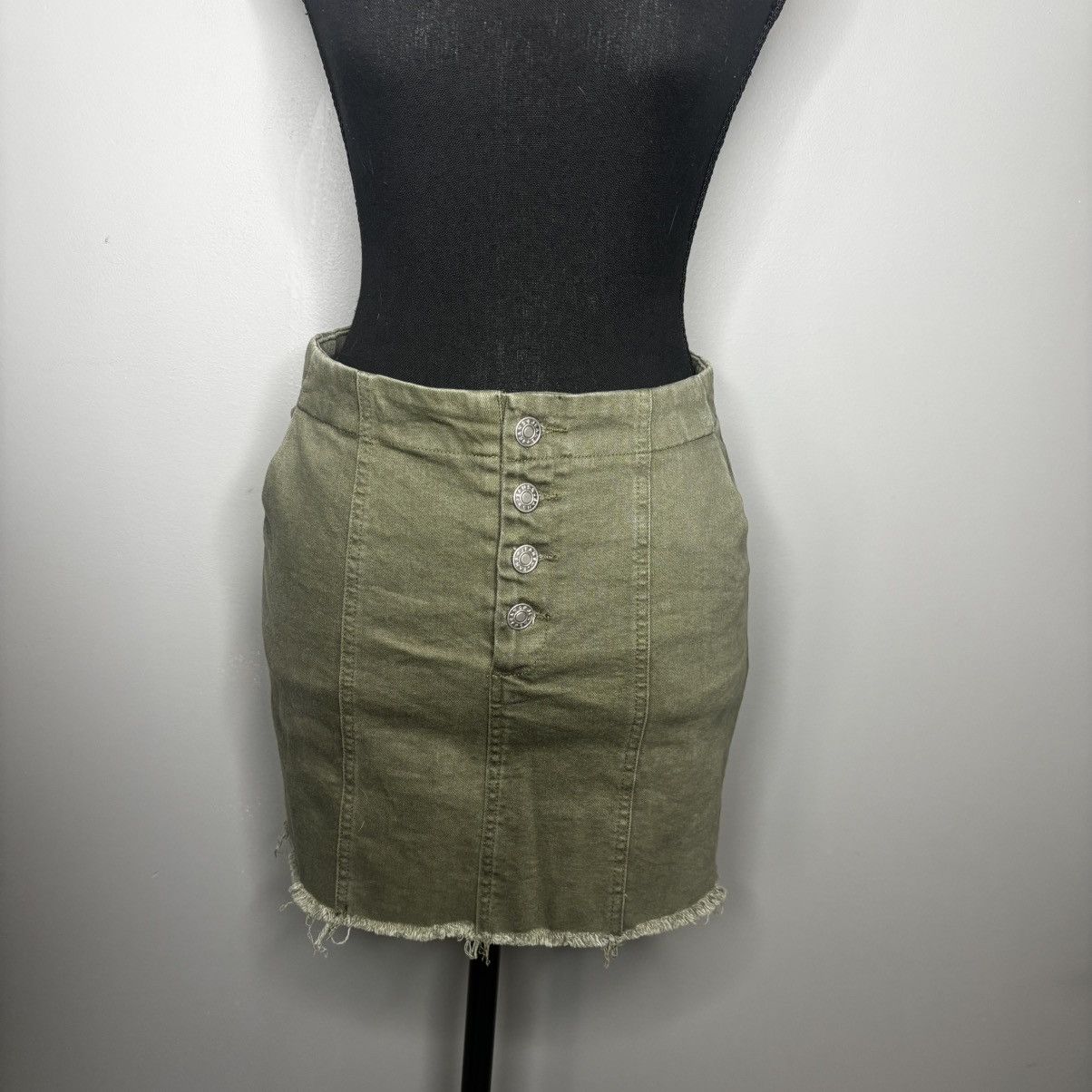 Vintage NEWBURY KUSTOM SIZE SMALL GREEN SKIRT NWT Size 27" / US 4 / IT 40 - 1 Thumbnail