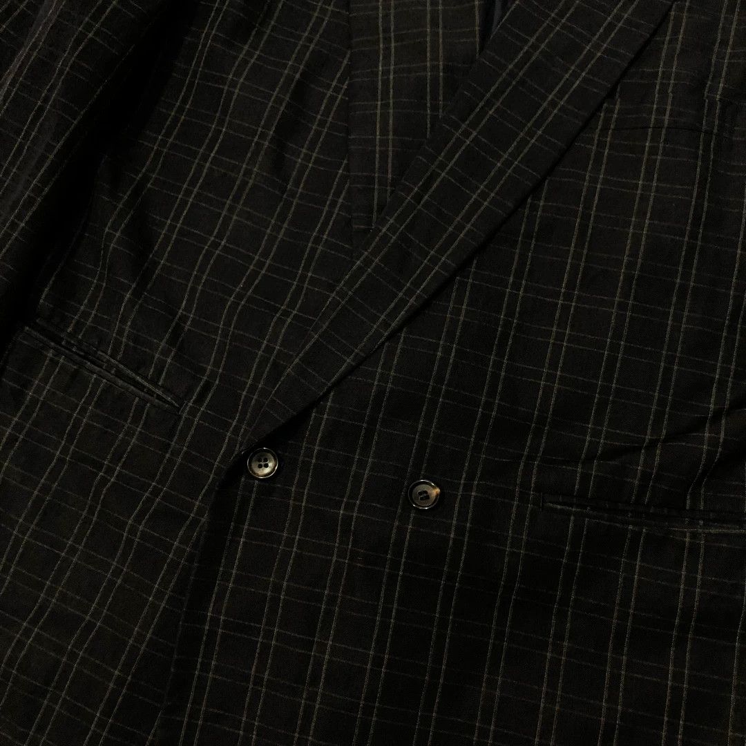 Comme des Garcons CDG 1985ss Homme Plus Poster Wool Check Jacket M Size US M / EU 48-50 / 2 - 8 Thumbnail