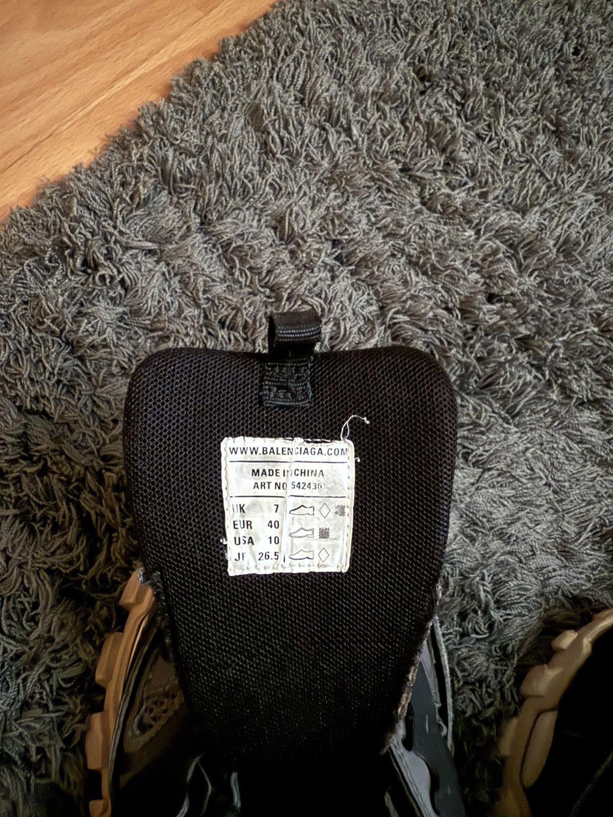 Balenciaga Balenciaga Track Trainer - bred Size US 7 / EU 40 - 15 Thumbnail