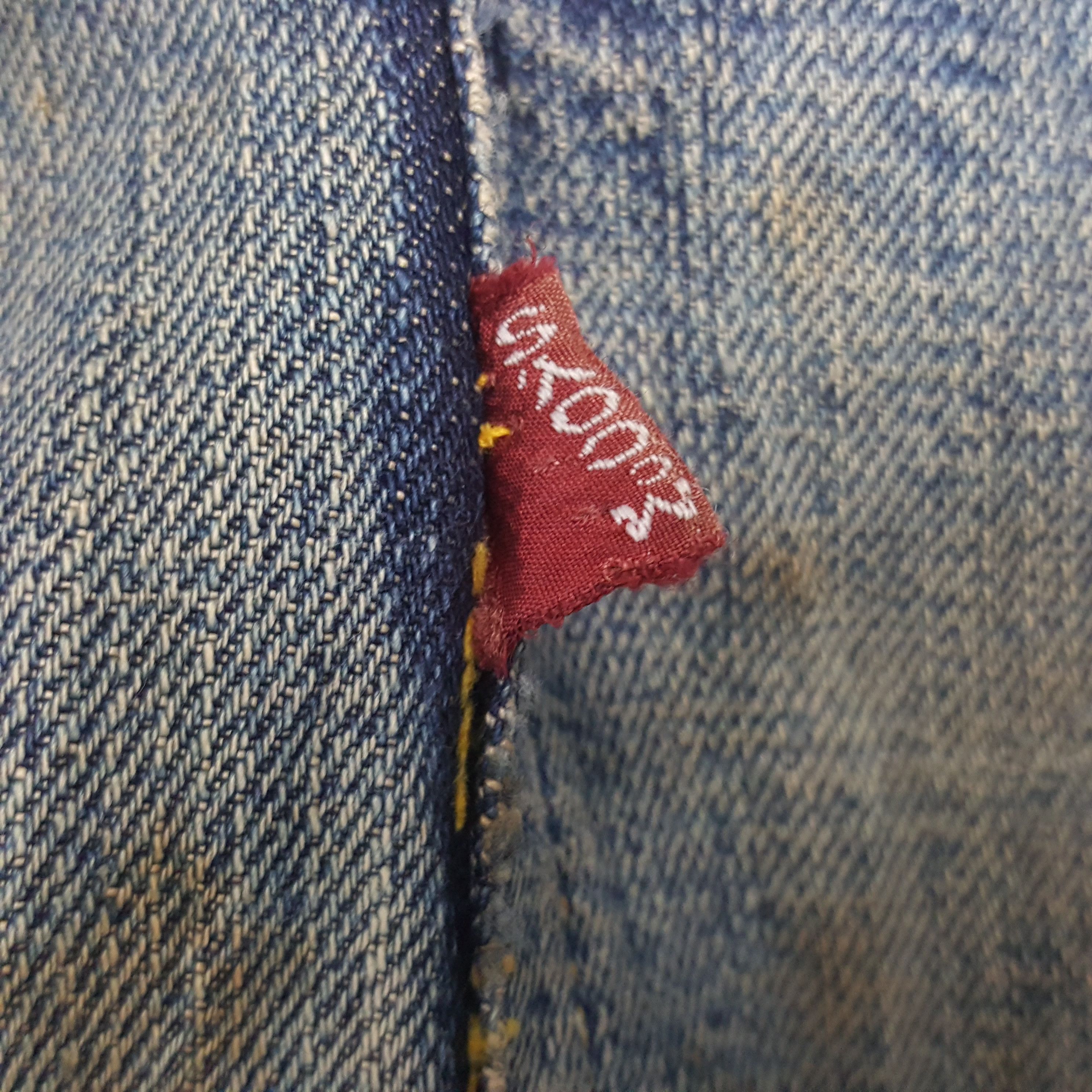 Japanese Brand × The Real McCoy's × Vintage Vintage McCoy's Selvedge Japanese Brand Denim Jeans Size US 35 - 9 Thumbnail