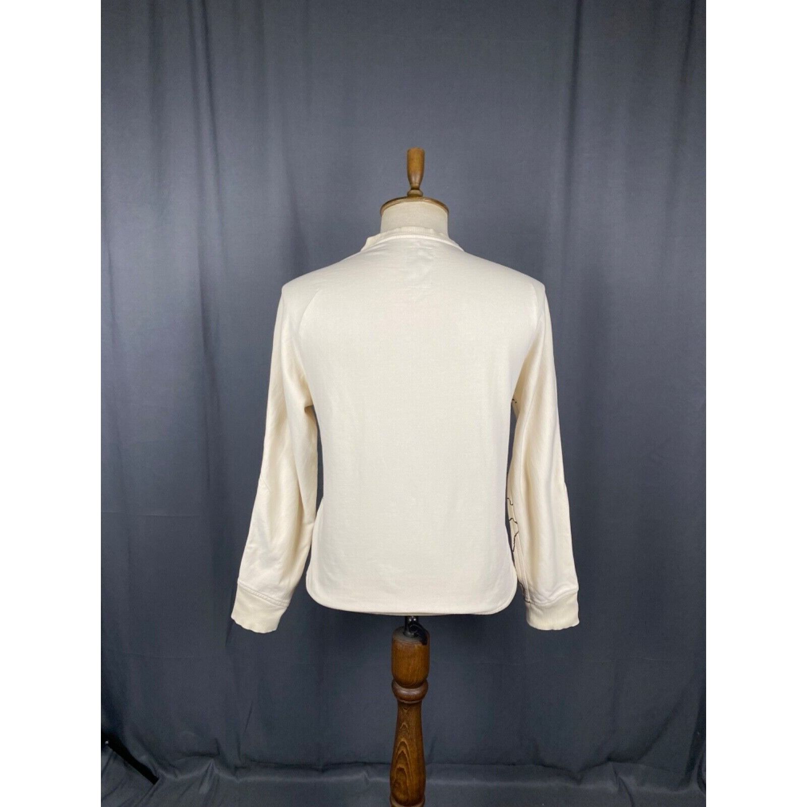 Maharishi Maharishi Map Print Sweatshirt Men's White Crewneck Sweater Size US S / EU 44-46 / 1 - 6 Thumbnail