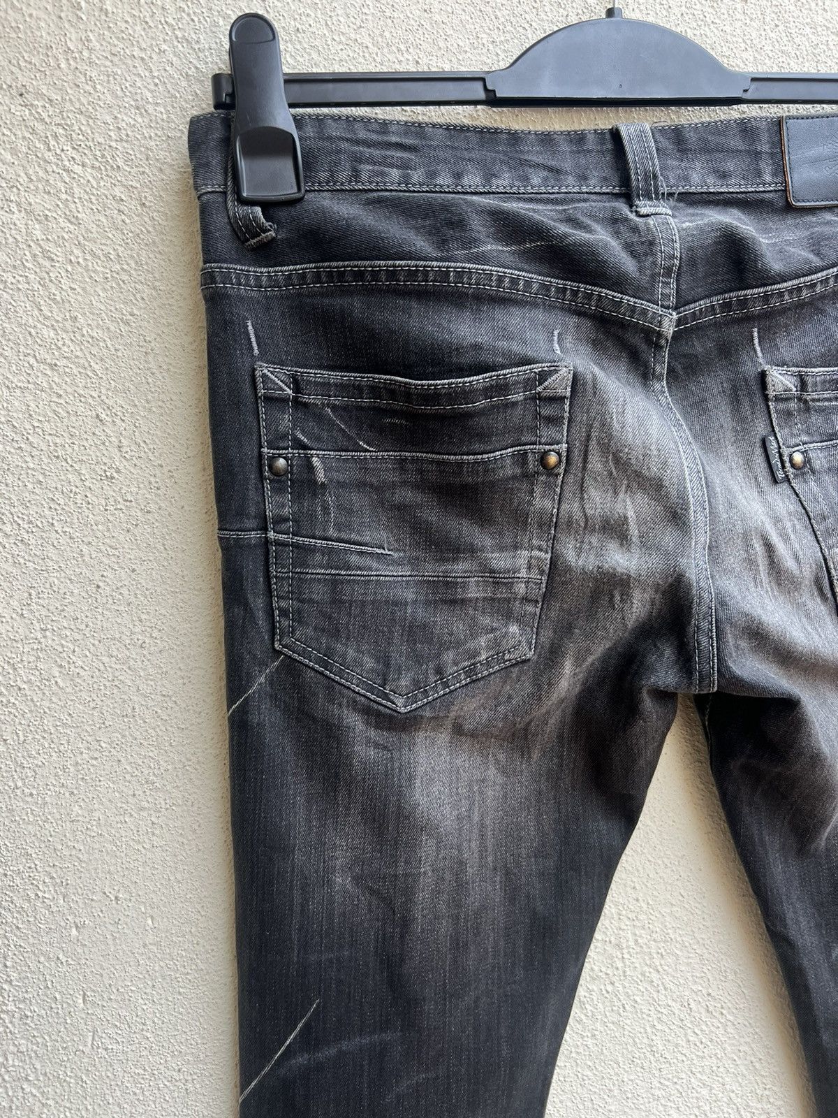 Tornado Mart Vintage Tornado Mart Distressed Stretch Denim Flare Jeans Size US 30 / EU 46 - 15 Thumbnail