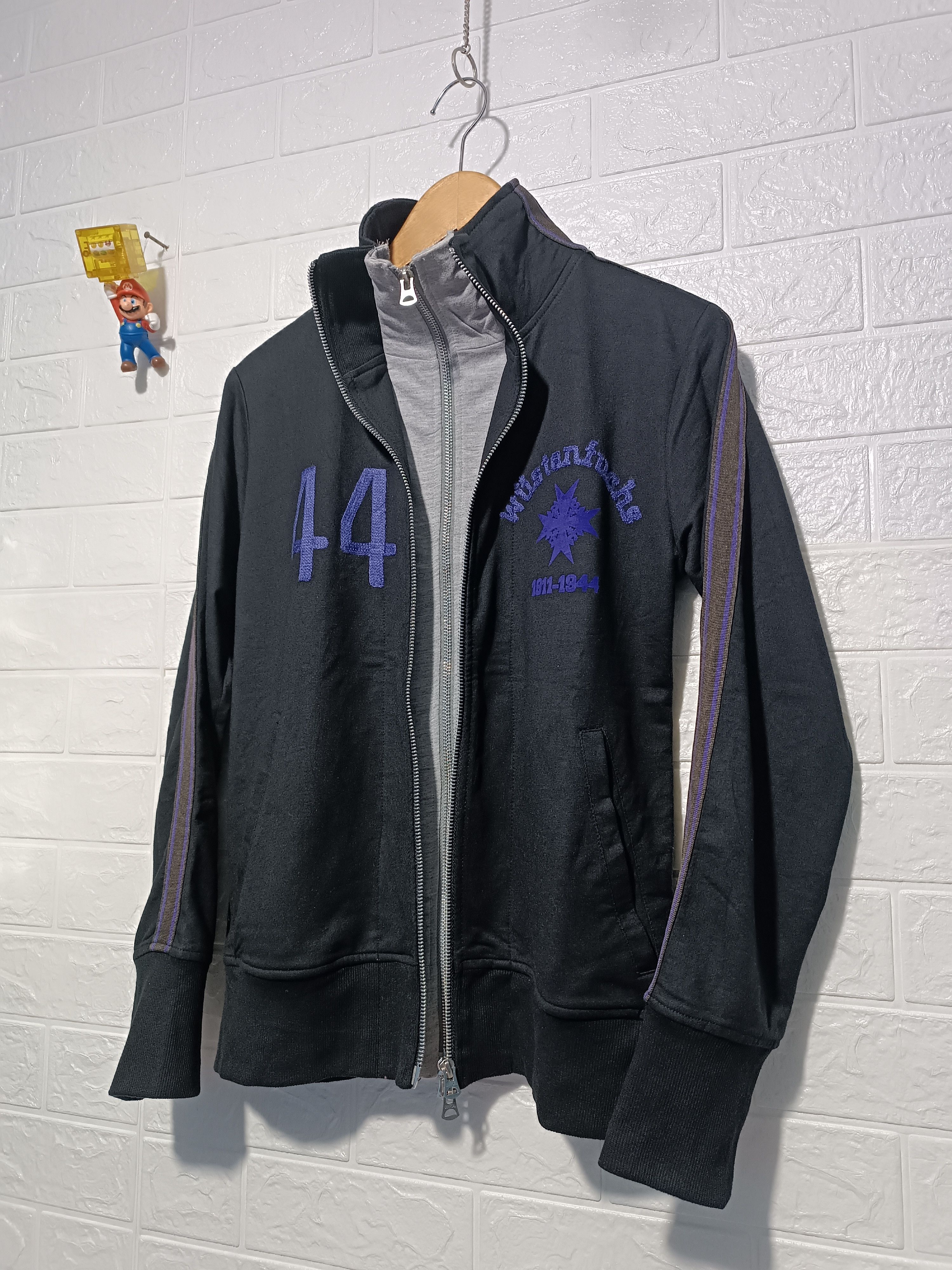 PPFM PPFM Double Layer Zip Track Top Sweater Jacket Size US M / EU 48-50 / 2 - 2 Thumbnail