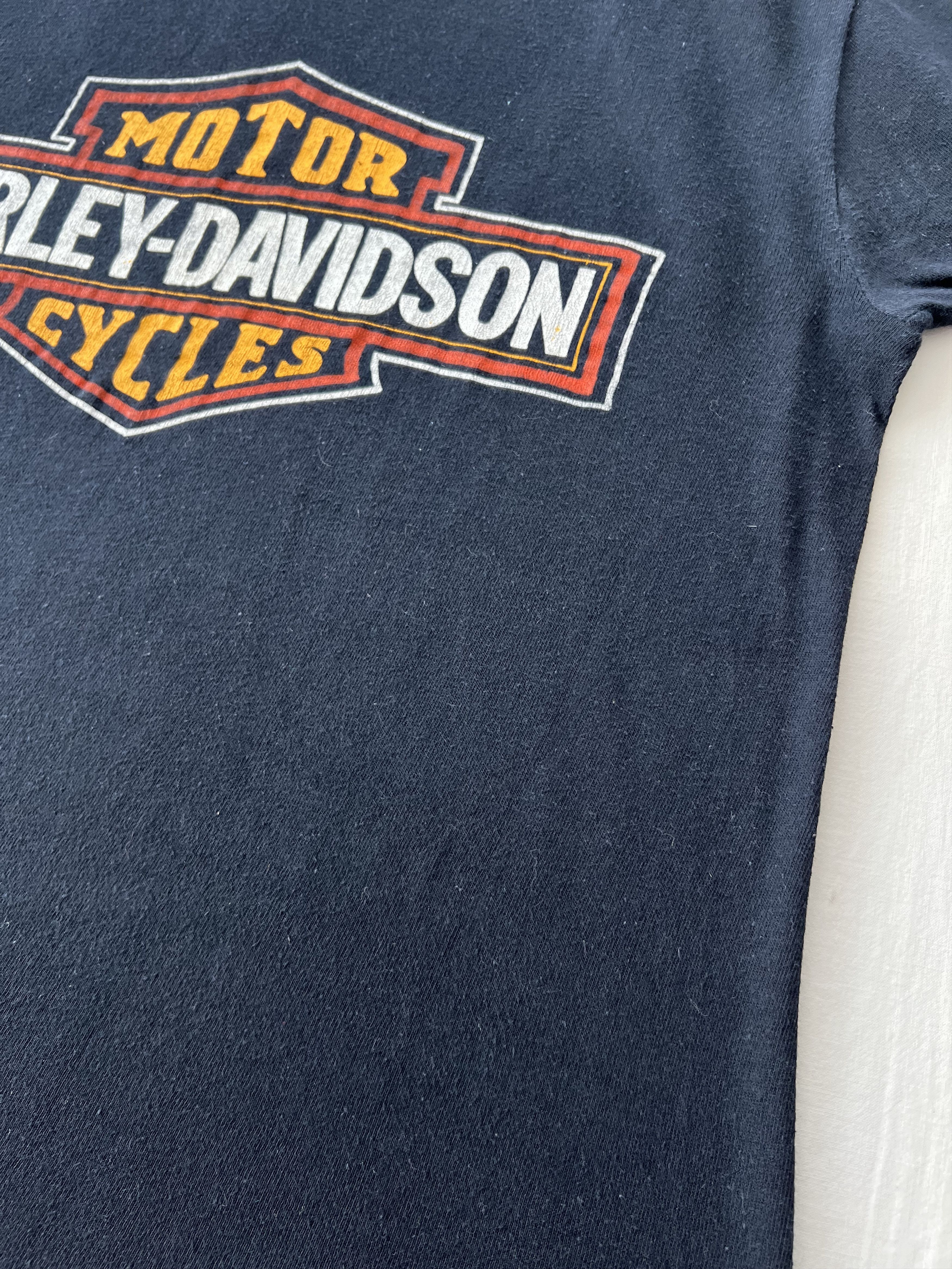 Harley Davidson Vintage 70s 80s Harley Davidson Oshkosh Wisconsin USA Tshirt Size US M / EU 48-50 / 2 - 9 Thumbnail