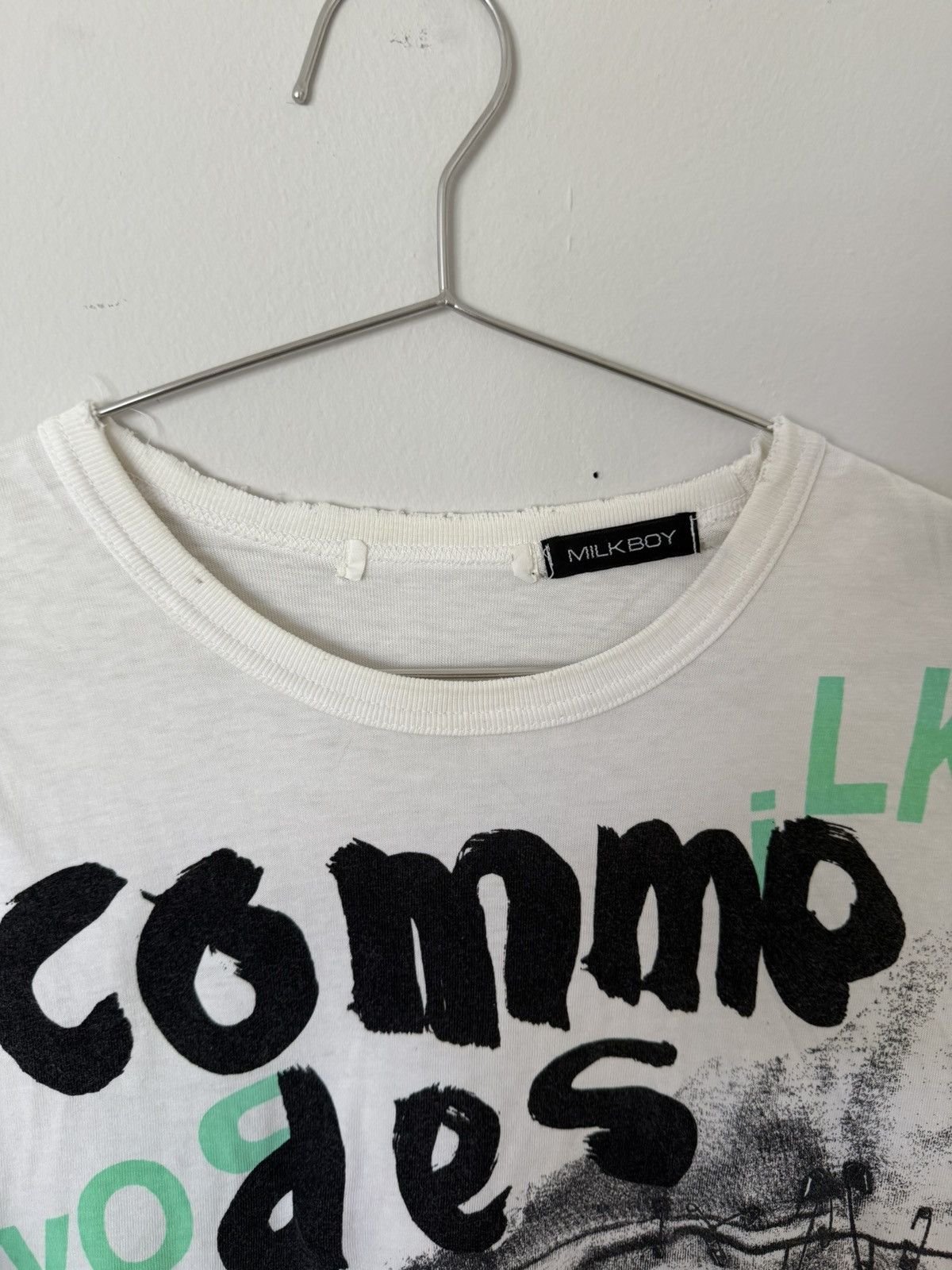 Comme des Garcons Comme Des Garçons x Milkboy Vintage tee shirt Size US S / EU 44-46 / 1 - 3 Thumbnail