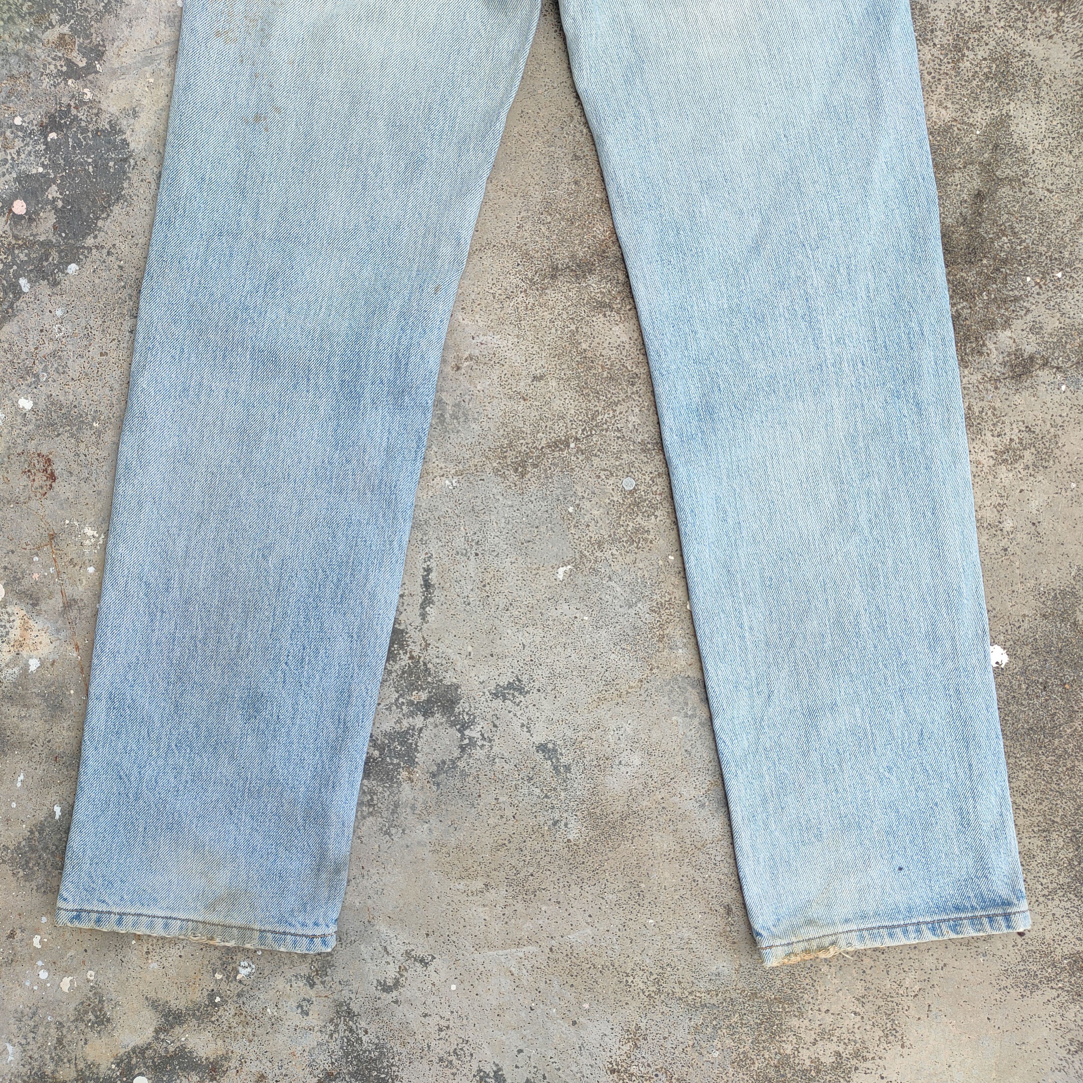 Japan Blue × Jean × Vintage VINTAGE BLUE WAY FADED JEANS DENIM PANTS Size US 26 / EU 42 - 10 Thumbnail