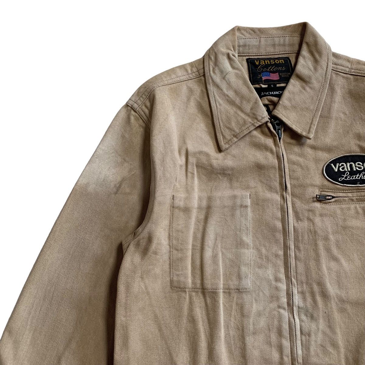 Vanson Leathers Vanson x jackrose work jacket Size US L / EU 52-54 / 3 - 9 Thumbnail
