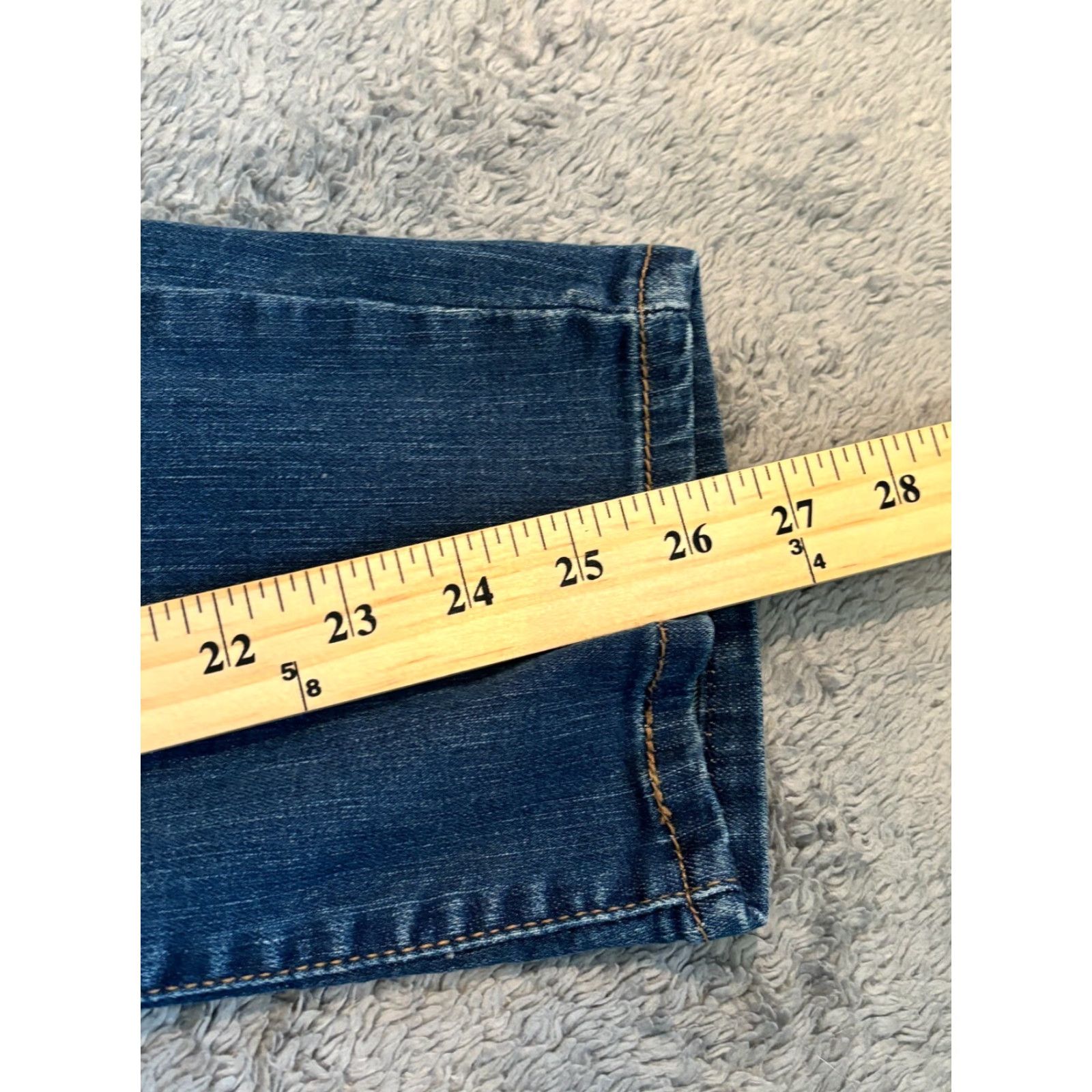 Levi's Levi's Jeans Womens 10 Blue Skinny Mid-Rise Stretch Ankle Denim Dark Wash Regular 5-Pocket 711 Womens Jeans Blue Dark Wash Size 32" / US 10 / IT 46 - 6 Thumbnail