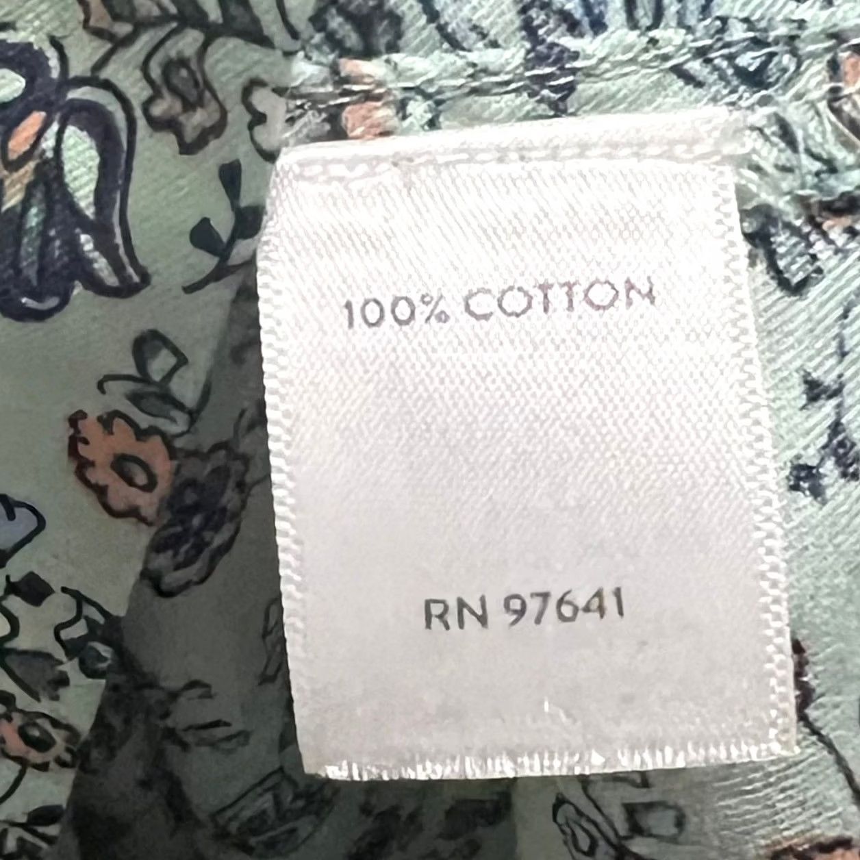 J. Jill VINTAGE J. Jill Floral Peasant Top Blue Womens Petite L Boho Cotton Button Up Blouse 3/4 Sleeve Round Neck Shirt Girls Mens Size L / US 10 / IT 46 - 7 Thumbnail
