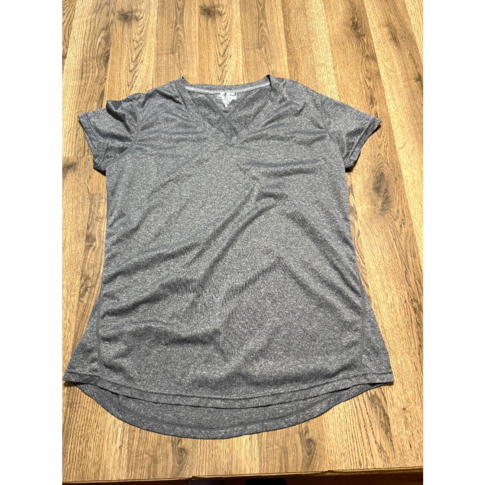 Vintage Energy Zone Shirt Women's XL Gray V-Neck Athletic Wear Outdoor Shirt Size XL / US 12-14 / IT 48-50 - 2 Thumbnail