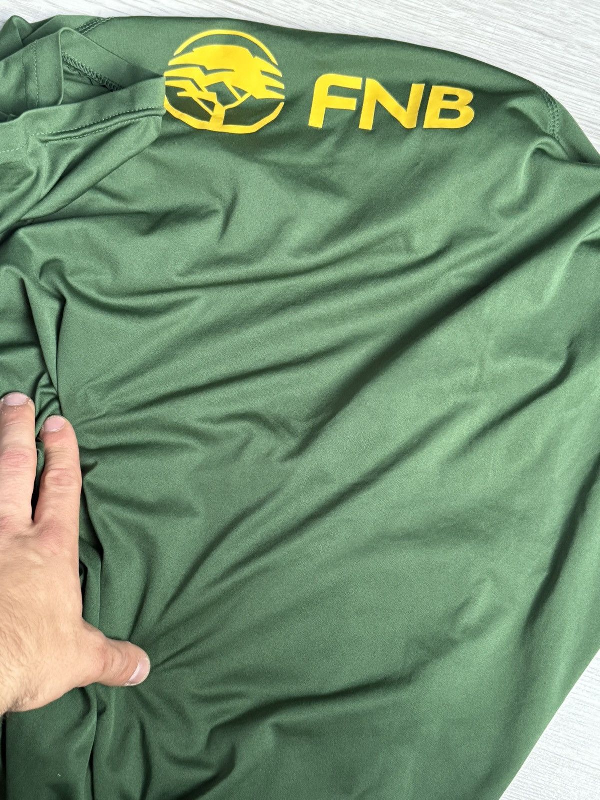 Asics Asics South Africa jersey rugby shirt Size US XL / EU 56 / 4 - 4 Thumbnail