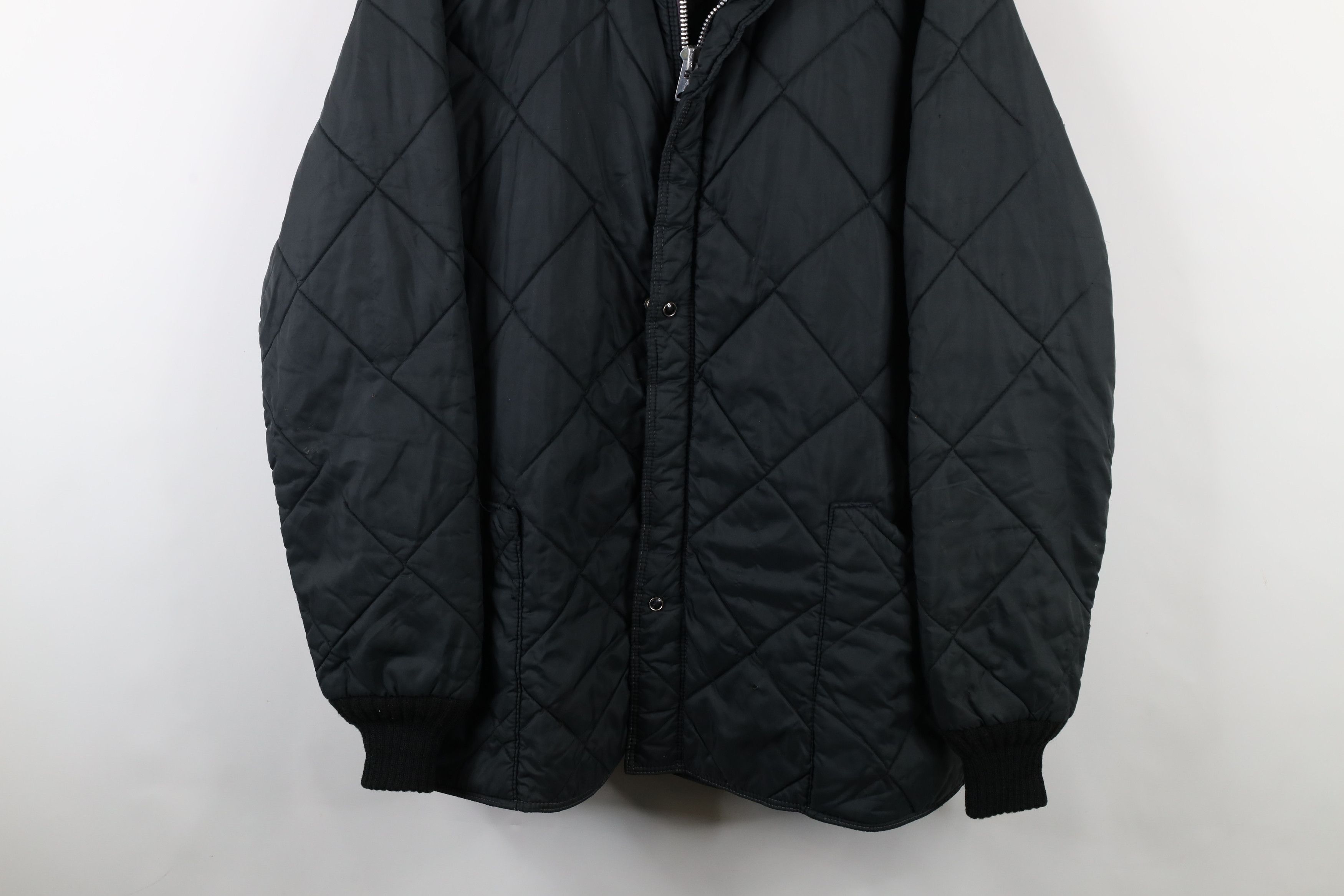 Vintage Vintage 70s Streetwear Quilted Pearl Snap Button Jacket USA Size US XXL / EU 58 / 5 - 3 Thumbnail