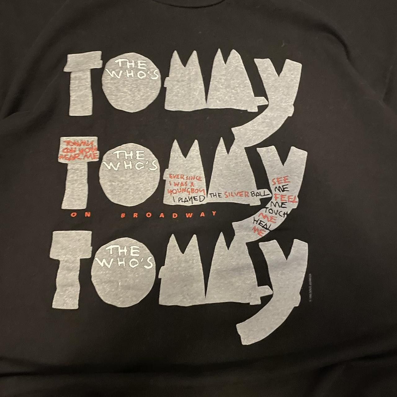 Band Tees × Vintage Vintage 90's The Who Tommy Tommy Tommy 1993 Tour Graphic Tee Size US XL / EU 56 / 4 - 3 Thumbnail