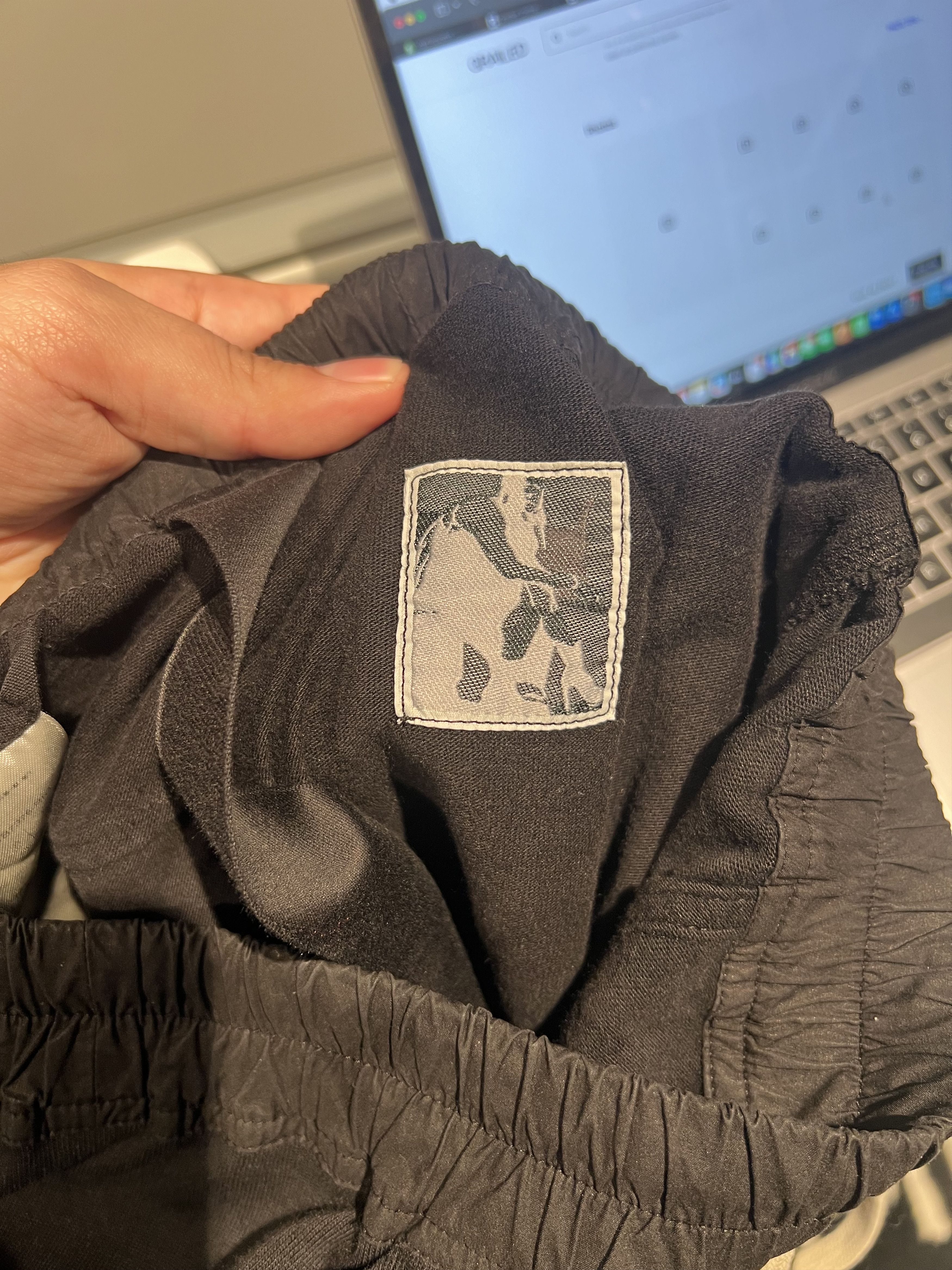 Rick Owens × Rick Owens Drkshdw Rick Owens Cotton Creatch Size US 32 / EU 48 - 4 Thumbnail