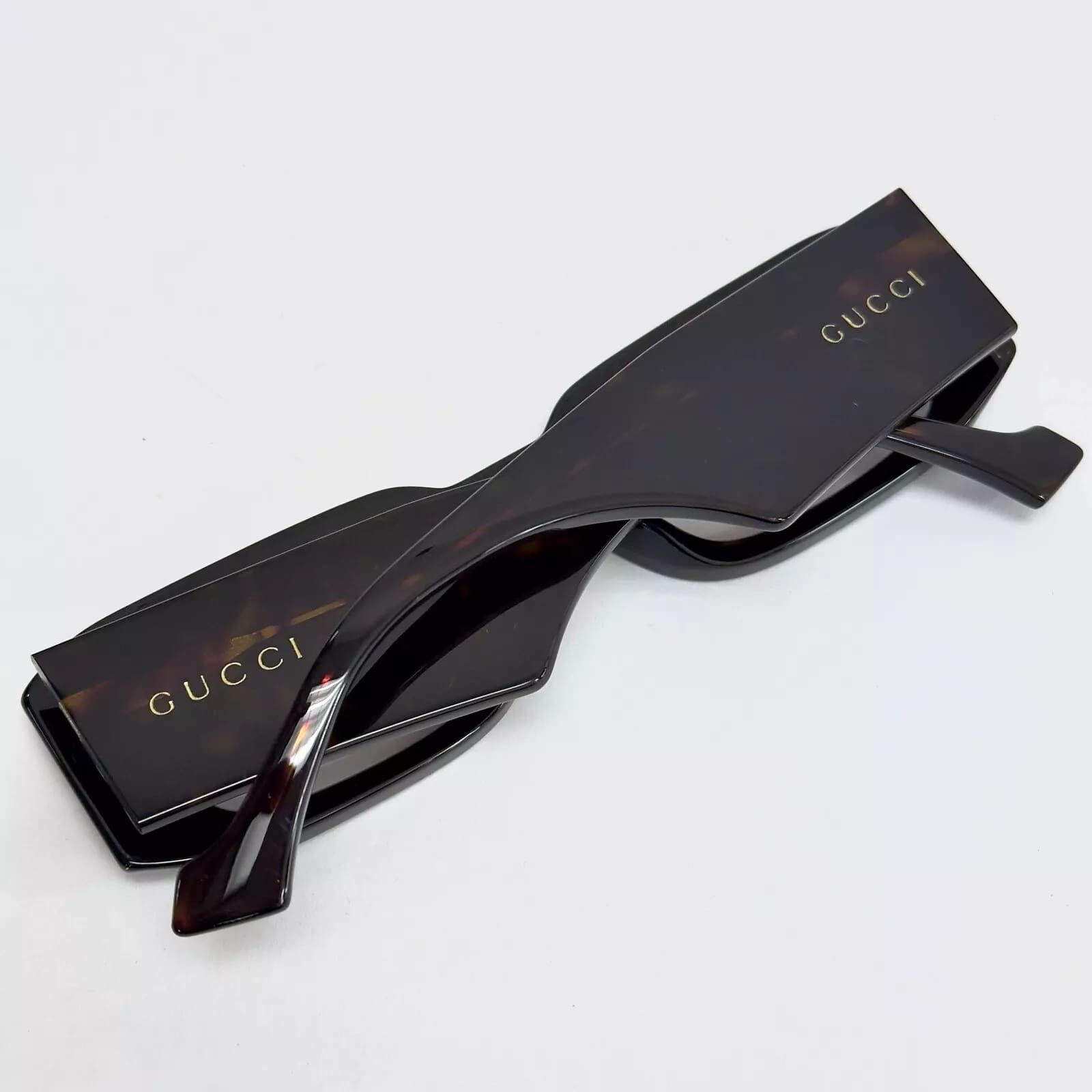 Gucci GUCCI 1426 Brown Clear Narrow Gg1426S Sunglasses 005 Size ONE SIZE - 6 Thumbnail