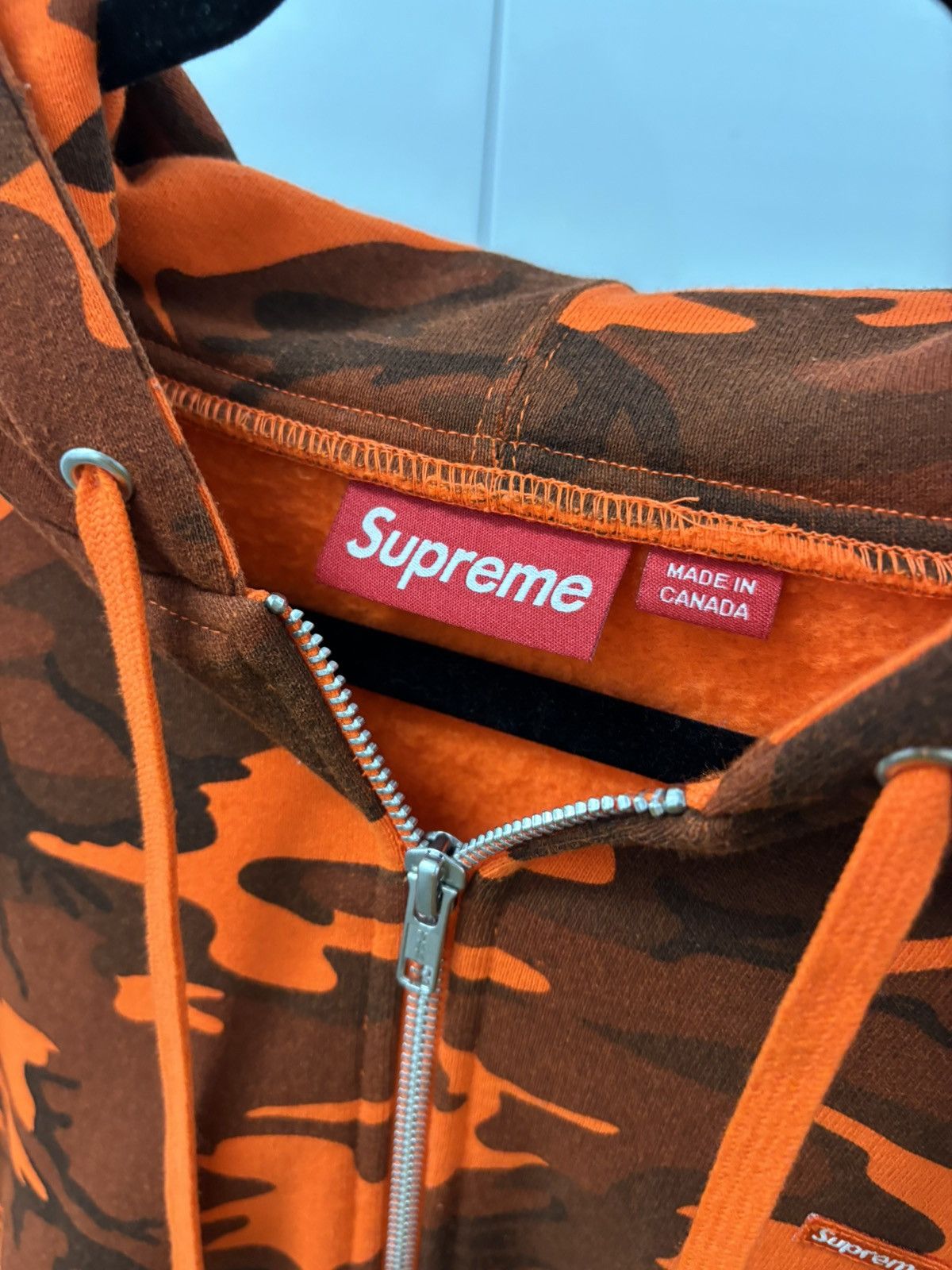 Supreme Supreme Orange Camo Zip Up SS25 Size US M / EU 48-50 / 2 - 3 Thumbnail