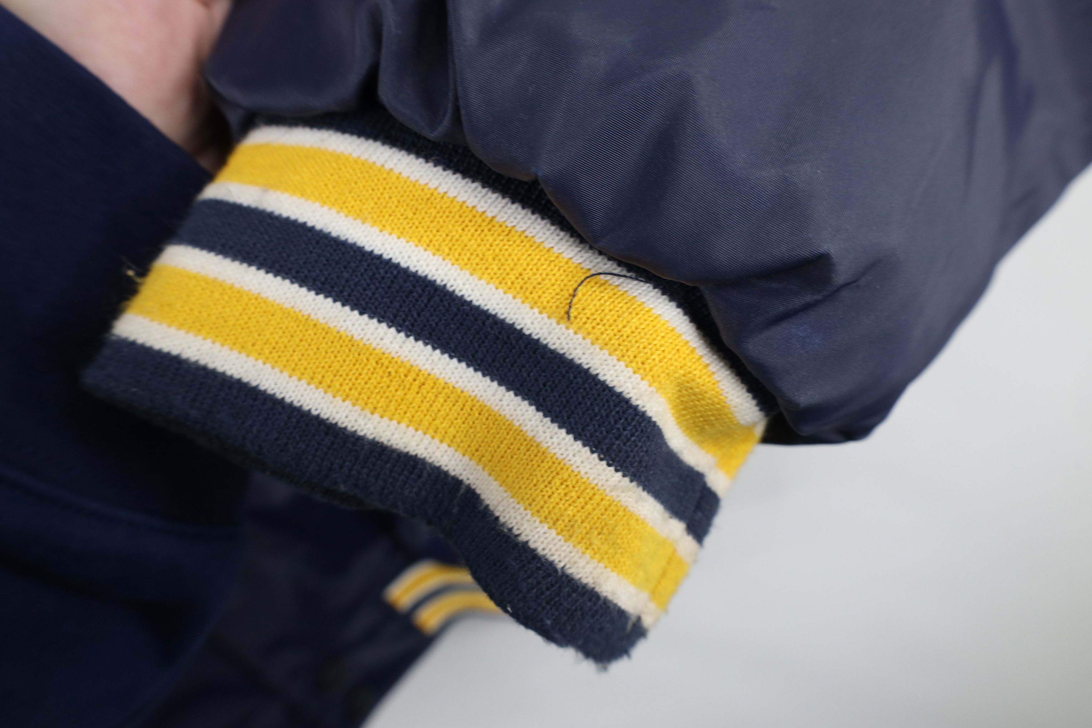 Vintage Vintage 90s University of Michigan Varsity Bomber Jacket Size US XXL / EU 58 / 5 - 6 Thumbnail