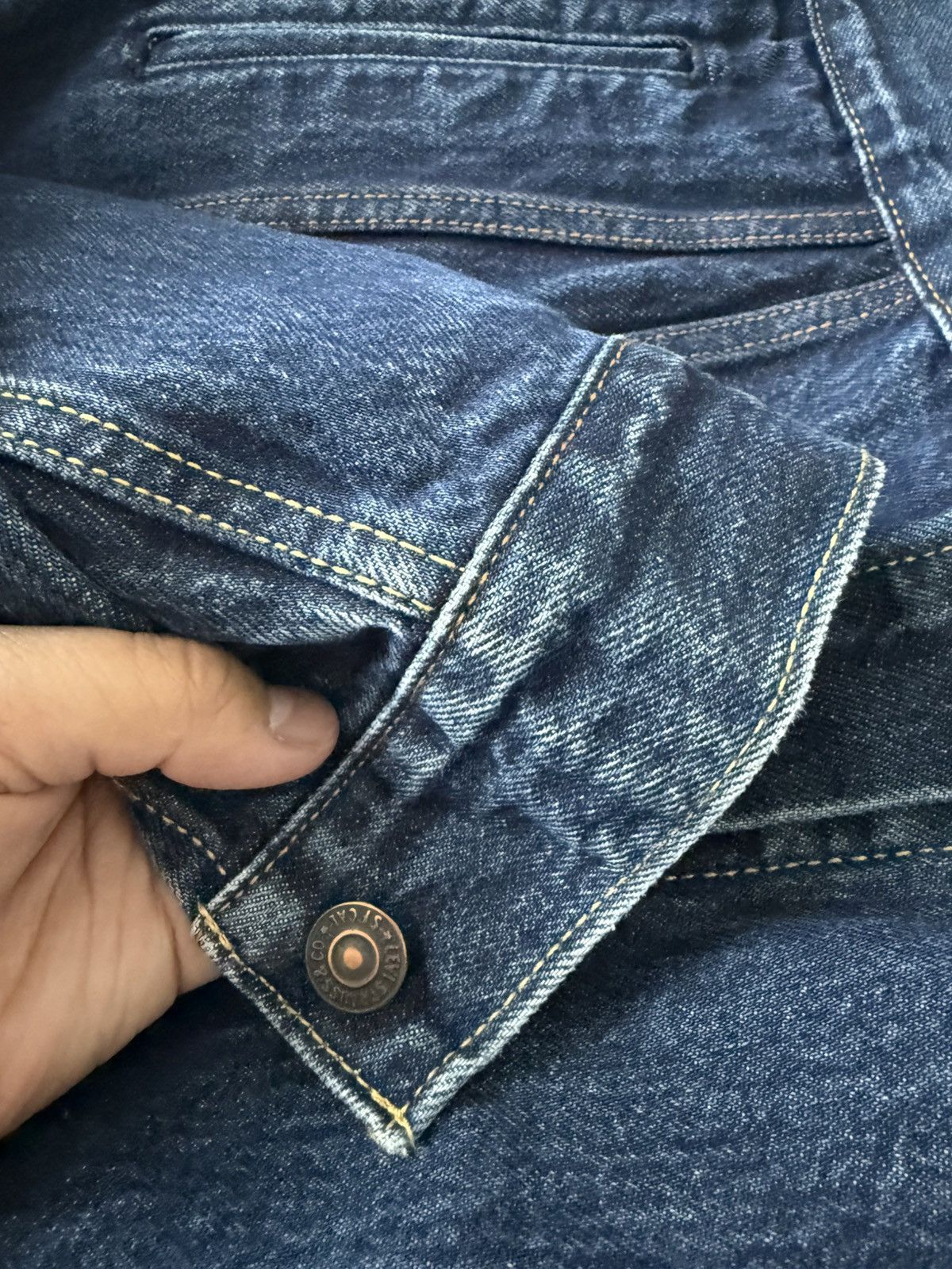 Levi's LEVIS PREMIUM TYPE III DENIM JACKET Size US L / EU 52-54 / 3 - 6 Thumbnail