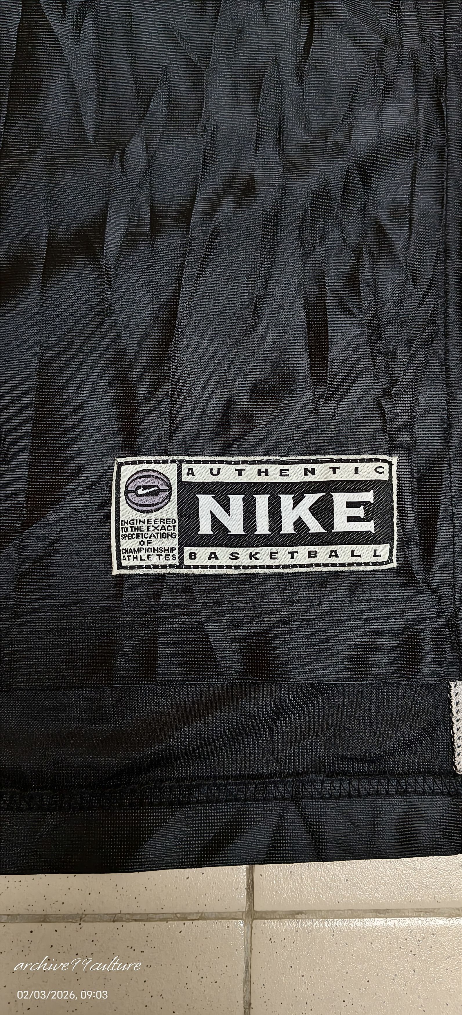 Nike Vintage 90s Nike Basketball Authentic Jersey Size US M / EU 48-50 / 2 - 7 Thumbnail