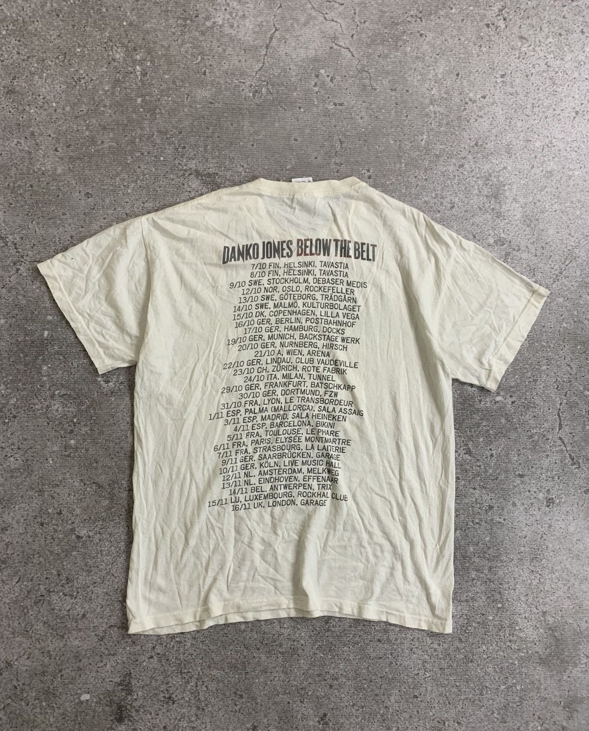 Band Tees Danko Jones Tour Tshirt Size US M / EU 48-50 / 2 - 6 Thumbnail