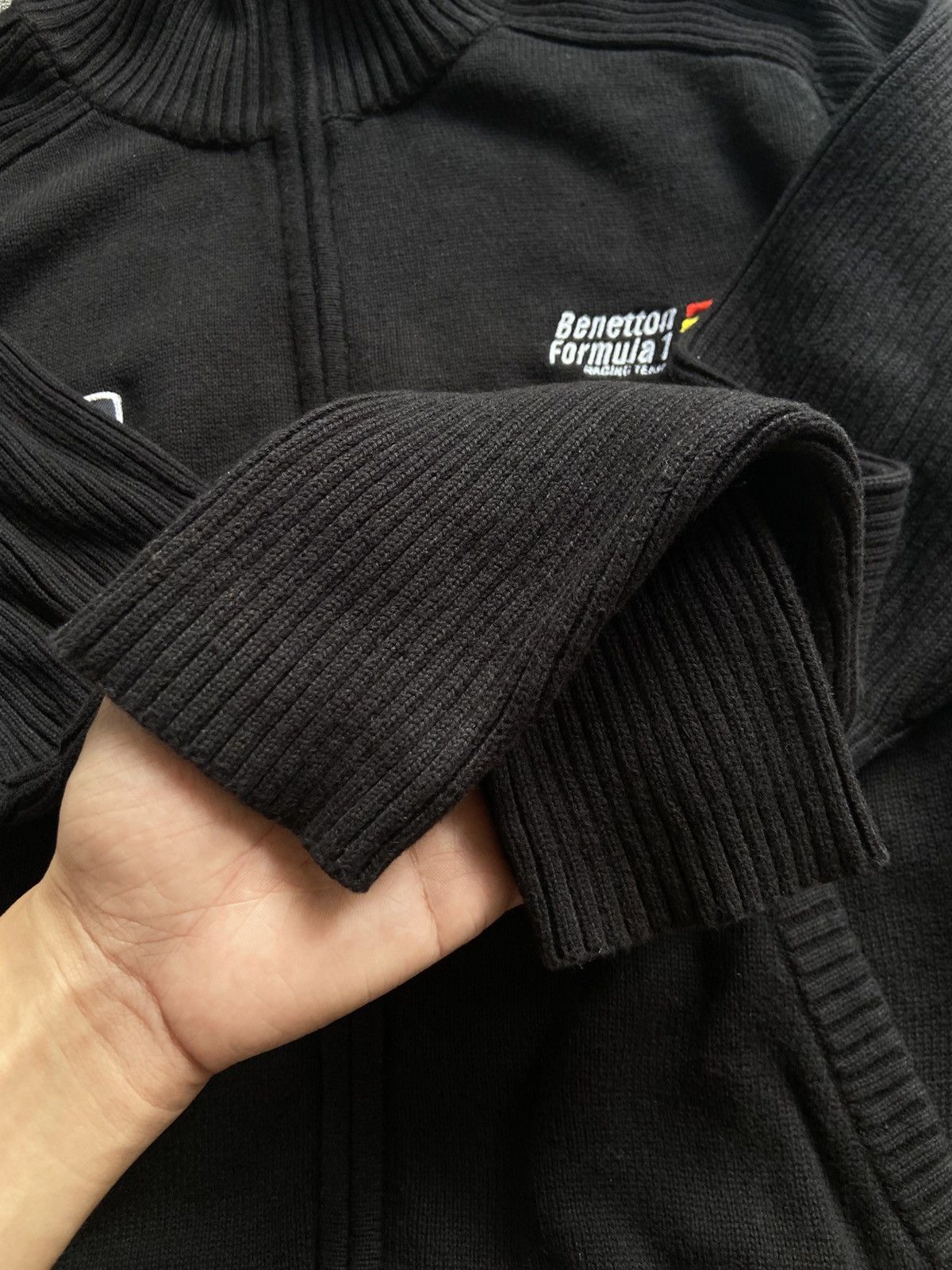 United Colors Of Benetton Benetton Formula One F1 Rare Sweater Size US L / EU 52-54 / 3 - 6 Thumbnail