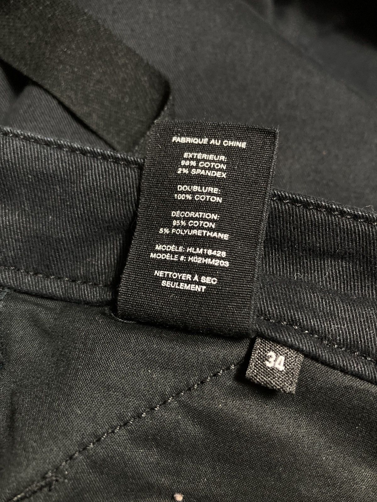 Helmut Lang Helmut Lang Black Biker Pants Techwear Archive Bondage Size US 34 / EU 50 - 11 Thumbnail