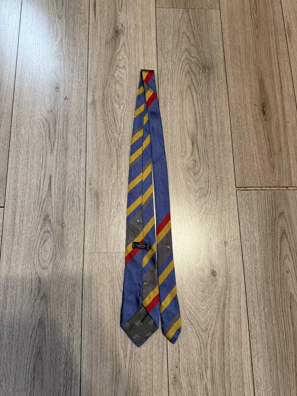 Lanvin Vintage Lanvin Paris silk tie Size ONE SIZE - 1 Thumbnail