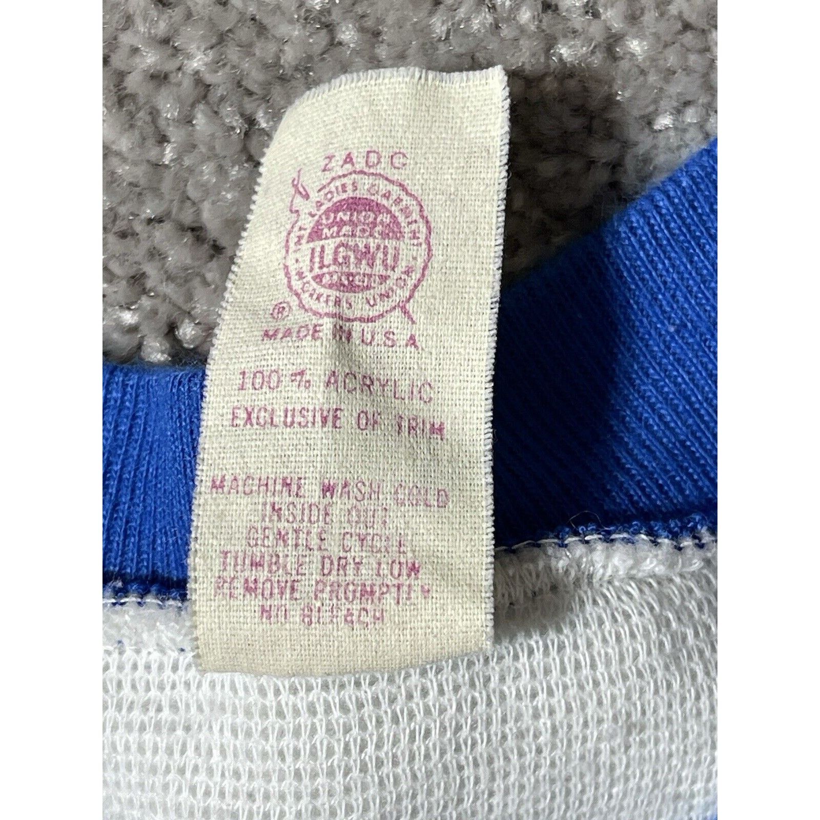 Other Vintage Jennifer Dale Sweatshirt ILGWU AFL-CIO Teddy Bear 7P Size M / US 6-8 / IT 42-44 - 4 Thumbnail