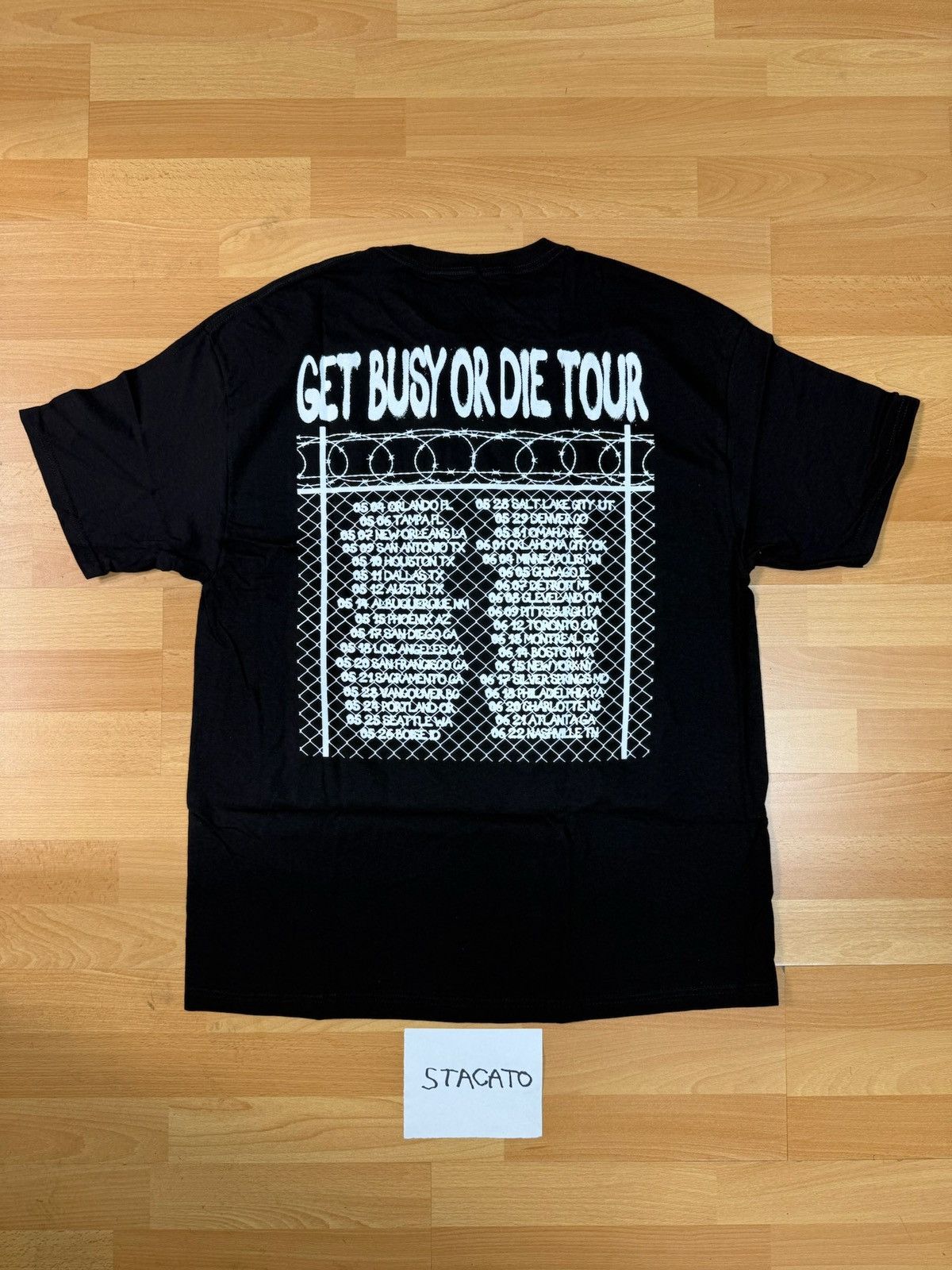 Band Tees × Rap Tees $NOT Don’t Get Lost in the Mosh Pit Tee Black Large Size US L / EU 52-54 / 3 - 2 Thumbnail