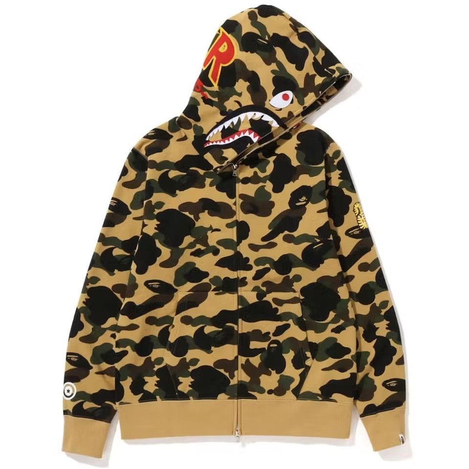 Bape BAPE Camo PONR (Point Of No Return) Shark Full Zip DS Size L Size US L / EU 52-54 / 3 - 1 Thumbnail