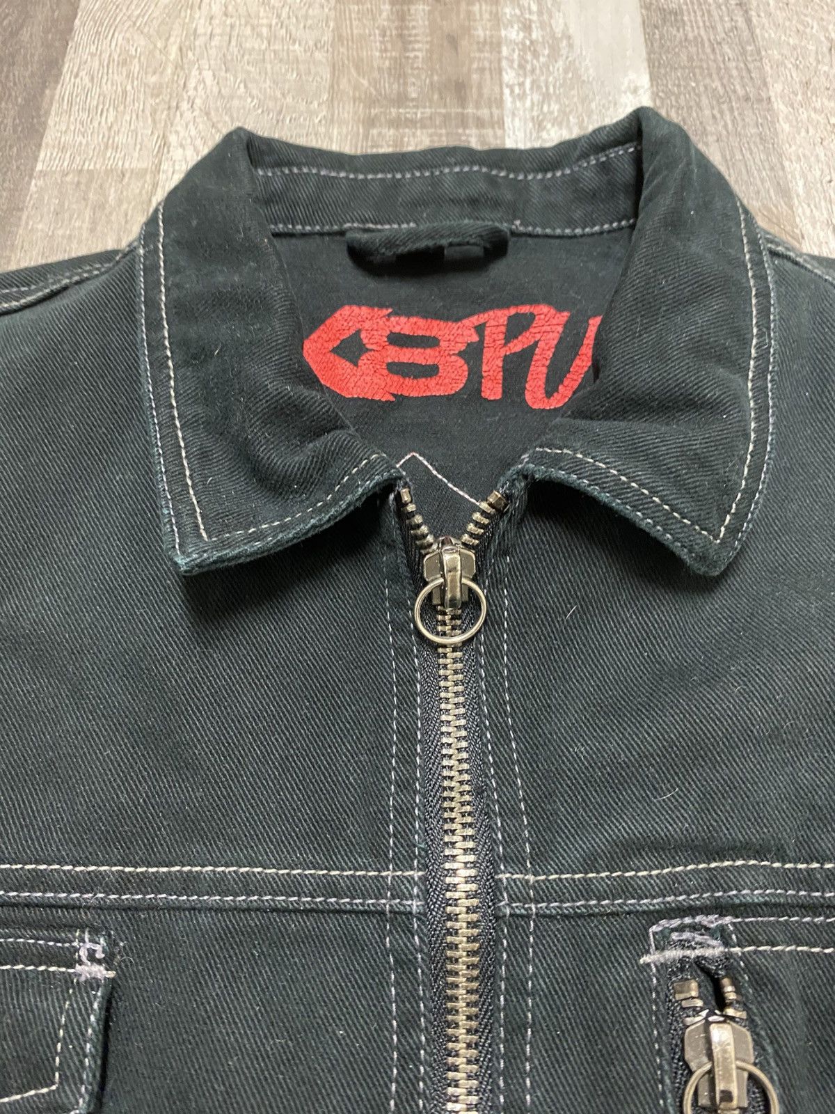 Vintage Vintage Sk8punk Plugg Co Punk Rock Jacket Rare Zip up Y2k Size US M / EU 48-50 / 2 - 6 Thumbnail