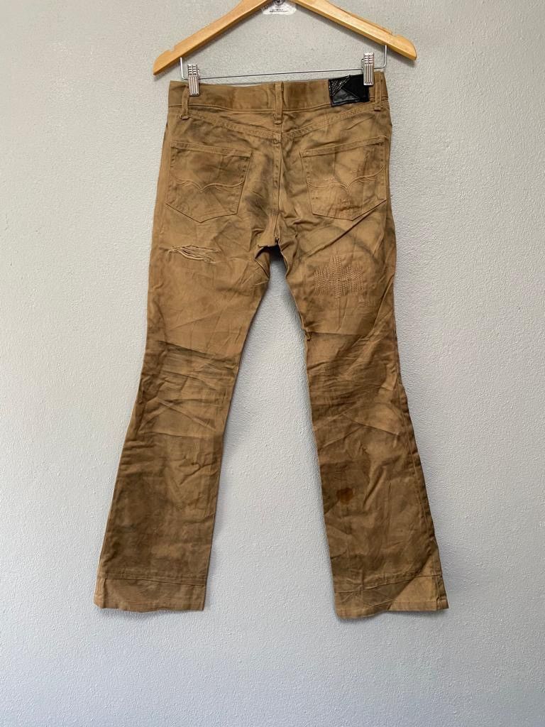 GOSTAR DE FUGA Fuga distressed flared pants Size US 29 - 4 Thumbnail