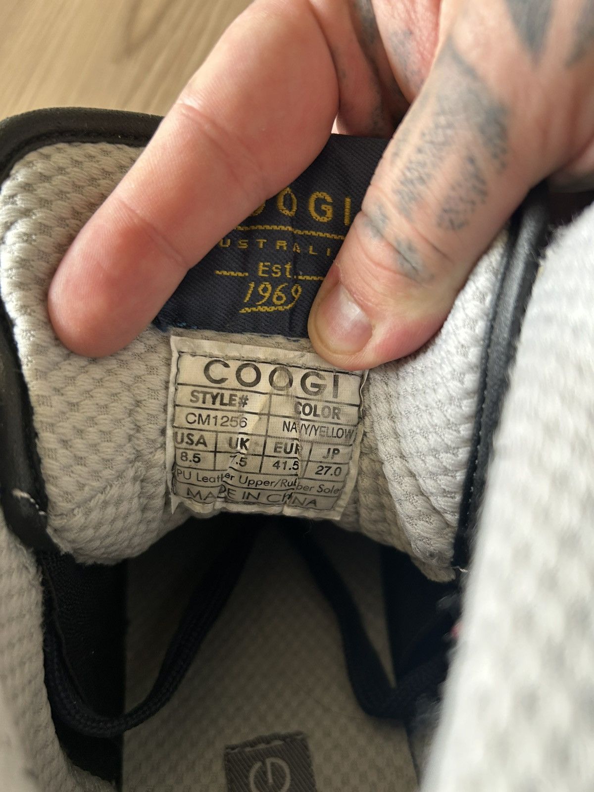 Coogi Coogi High Top Sneakers Size US 8.5 / EU 41-42 - 11 Thumbnail