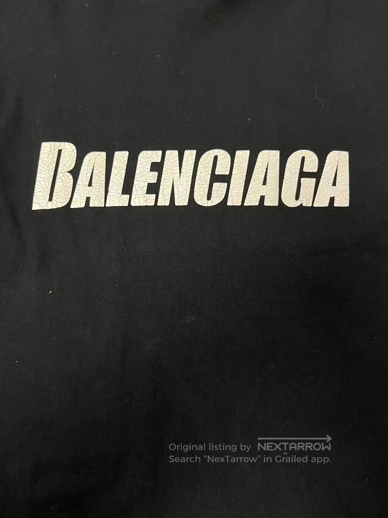 Balenciaga balenciaga long sleeve logo t. Size US M / EU 48-50 / 2 - 3 Thumbnail