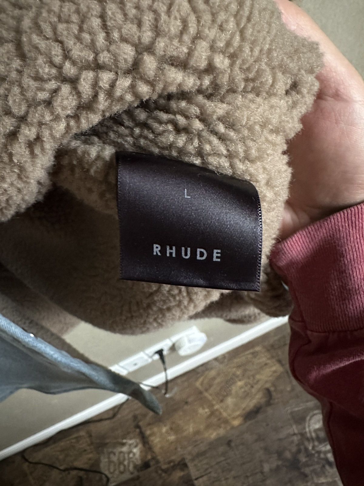 Rhude Rhude sherpa denim jacket Size US L / EU 52-54 / 3 - 6 Thumbnail