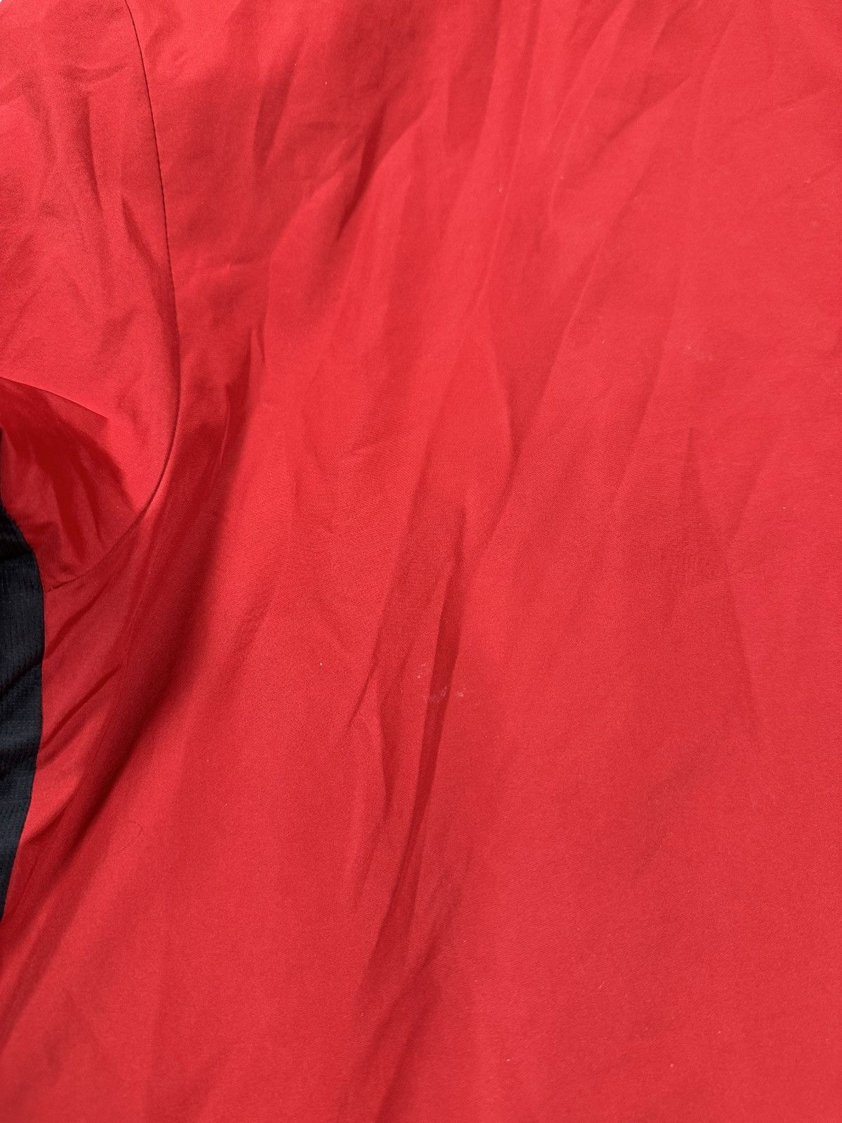 Nike × Vintage Vintage Y2K Nike Red Hooded Track Jacket Swoosh Size US L / EU 52-54 / 3 - 12 Thumbnail