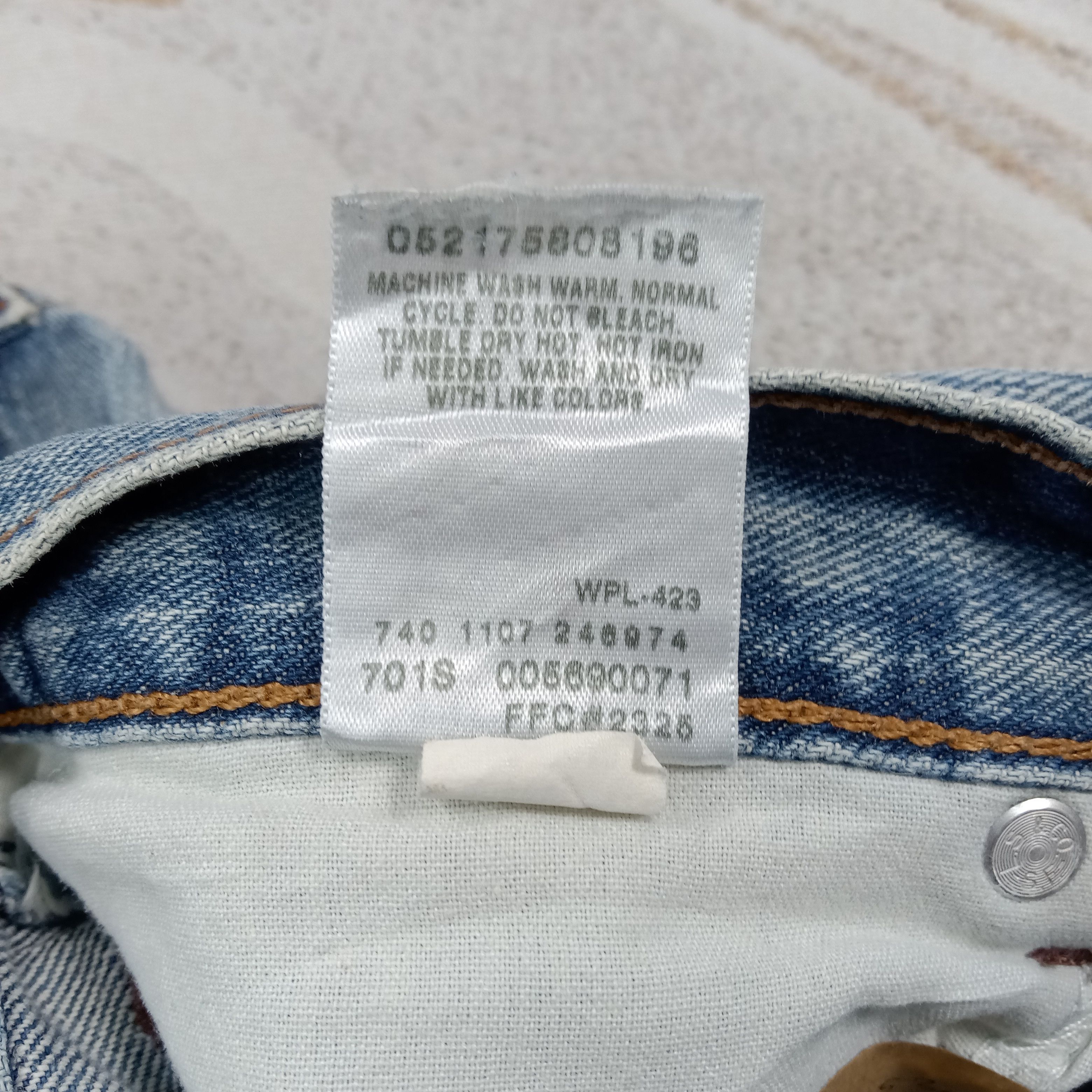 Levi's Levis569 American Distressed Denim Jeans C280N18 Size US 34 / EU 50 - 14 Thumbnail