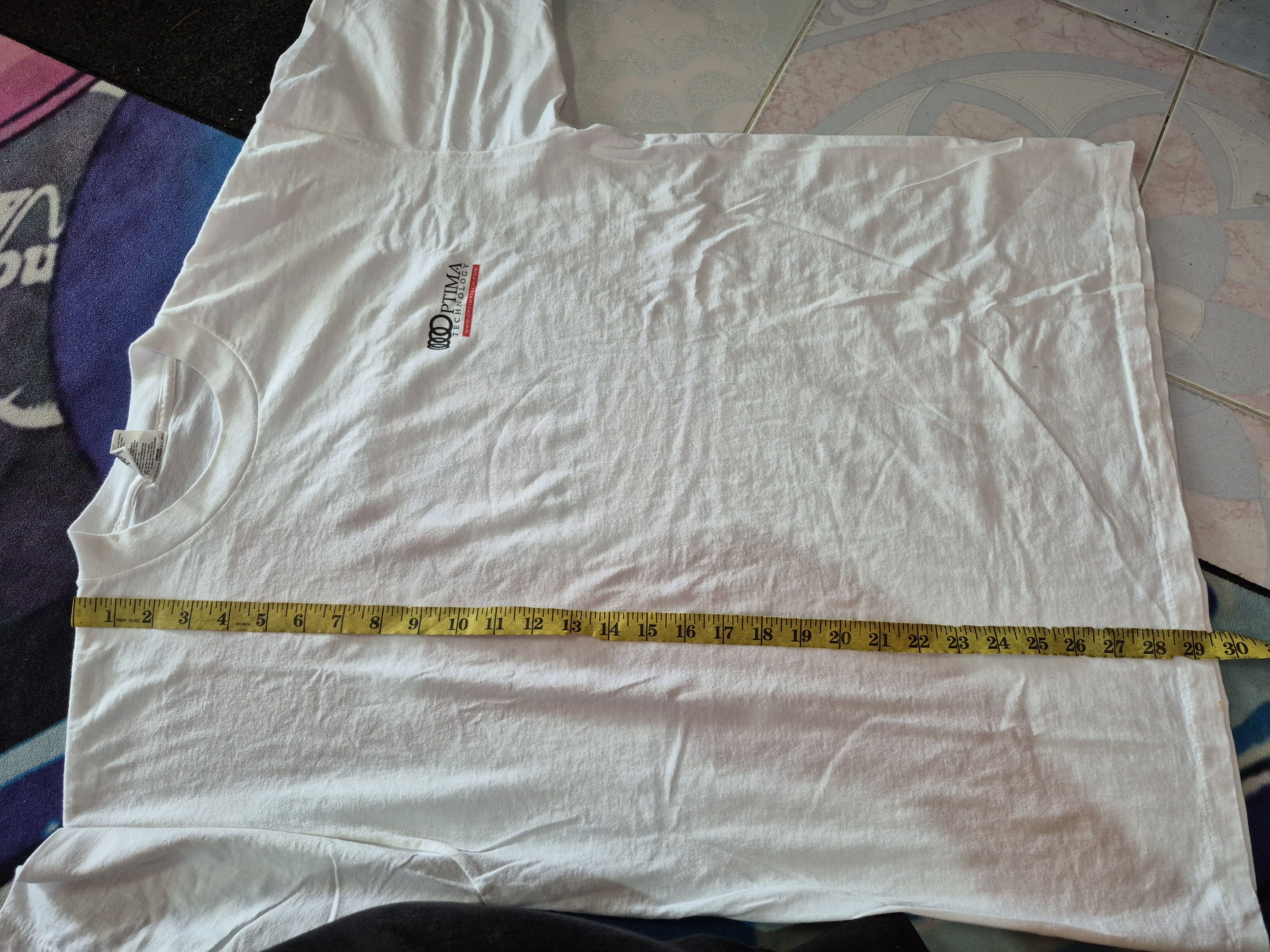 Vintage 🔥 Vintage Optima Technology Tech Tee Size US XL / EU 56 / 4 - 11 Thumbnail