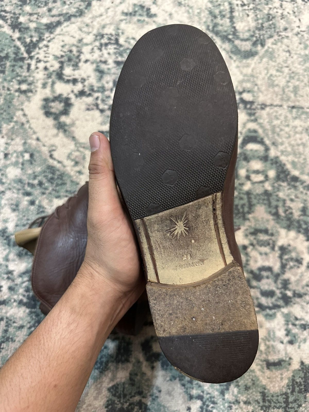 Maison MIHARA YASUHIRO Maison Miharayasuhiro Chukka Leather Boots (8.5US) Size US 8.5 / EU 41-42 - 15 Thumbnail