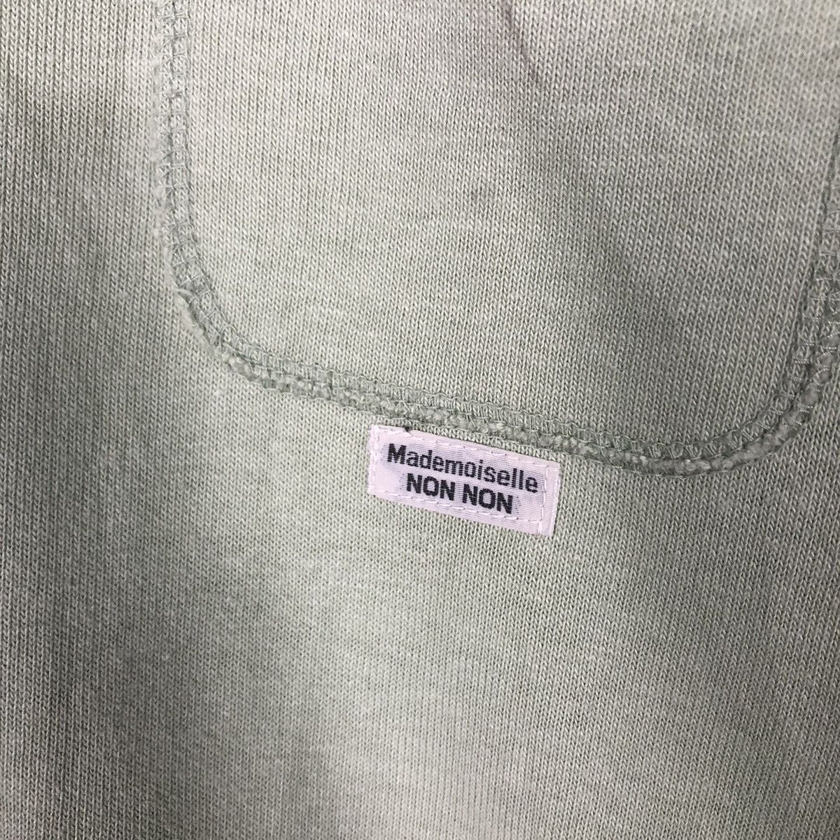 Japanese Brand × Vintage 📌Vintage Sweatshirt Mademoiselle Non Non Issey Miyake Size US M / EU 48-50 / 2 - 13 Thumbnail