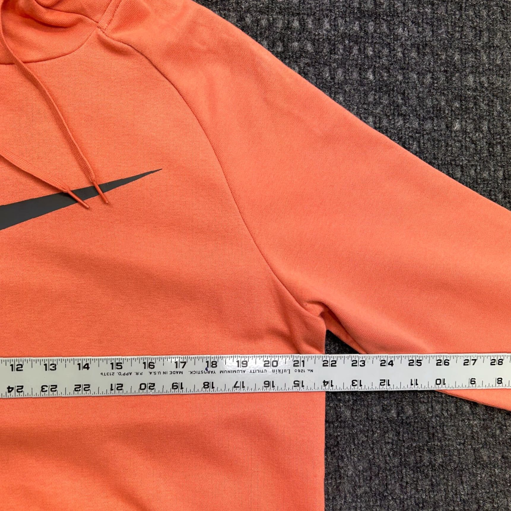 Nike Nike Mens Hoodie M Dri Fit Training Madder Root Orange Rust Big Swoosh Pullover Size US M / EU 48-50 / 2 - 4 Thumbnail