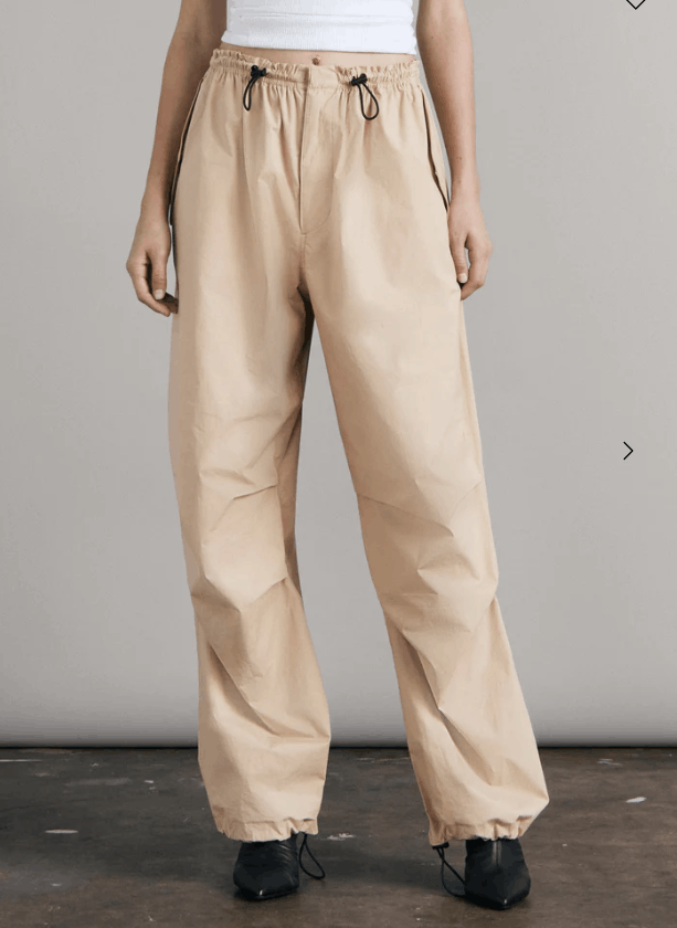 image of Rag Bone Rag & Bone Becky Flight Pant Cotton Light Khaki ( Xs ) in Beige, Women's (Size 26)