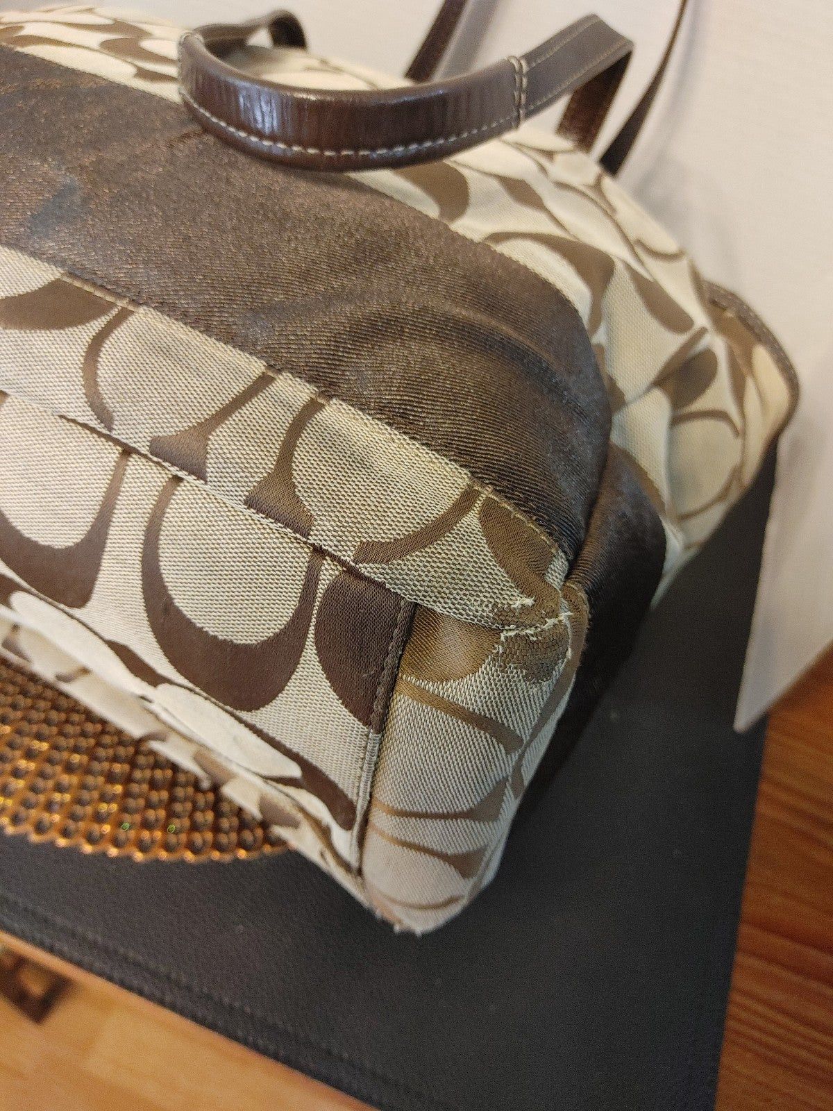 Coach Coach Signature Jacquard F15188 Size ONE SIZE - 4 Thumbnail