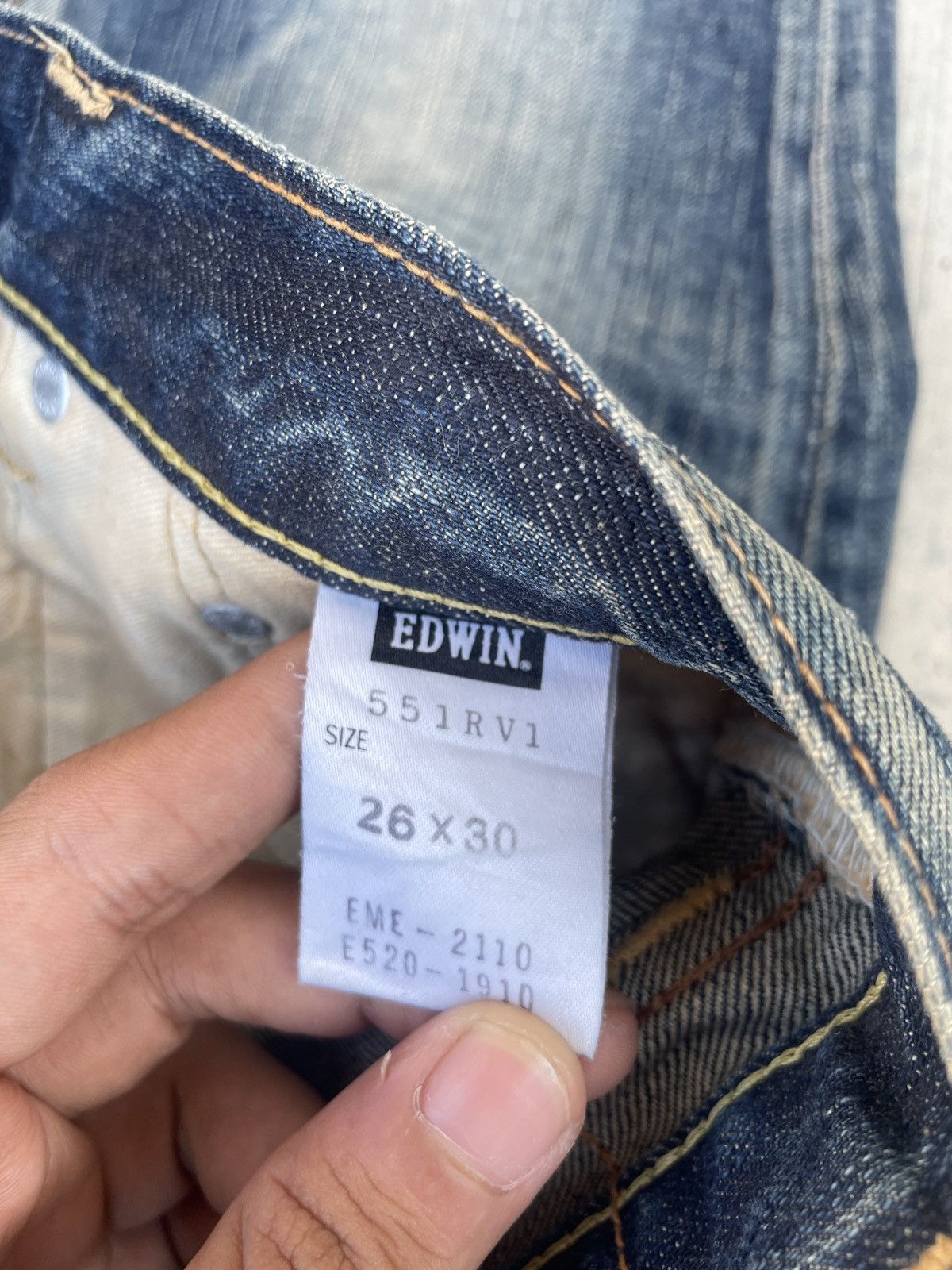 Japanese Brand VINTAGE 2000s JAPANESE BRAND EDWIN FLARE JEAN Size US 29 - 5 Thumbnail