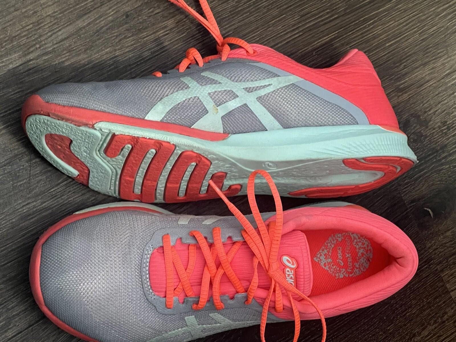 Asics ASICS Fuzex Rush Running Womens Grey Athletic T768N-9687 10 Size US 10 / IT 40 - 4 Thumbnail