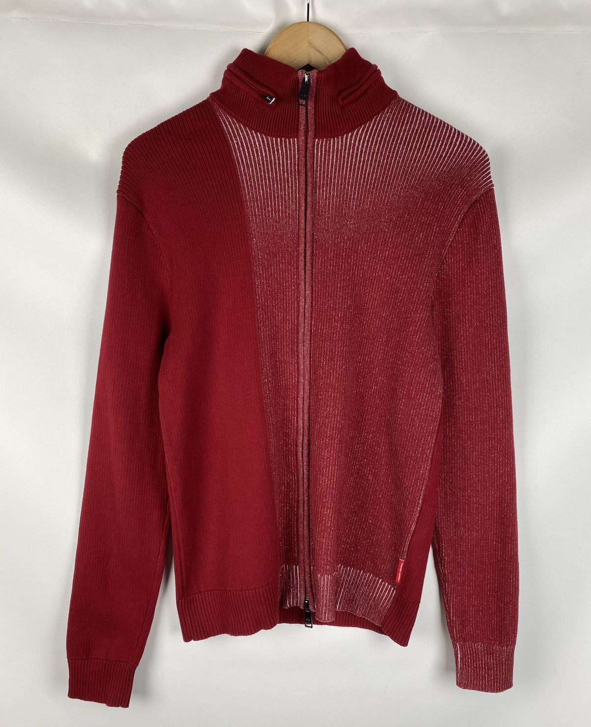 Armani Exchange Armani Exchange men’s full zip knitted hooded sweater size M Size US M / EU 48-50 / 2 - 24 Thumbnail